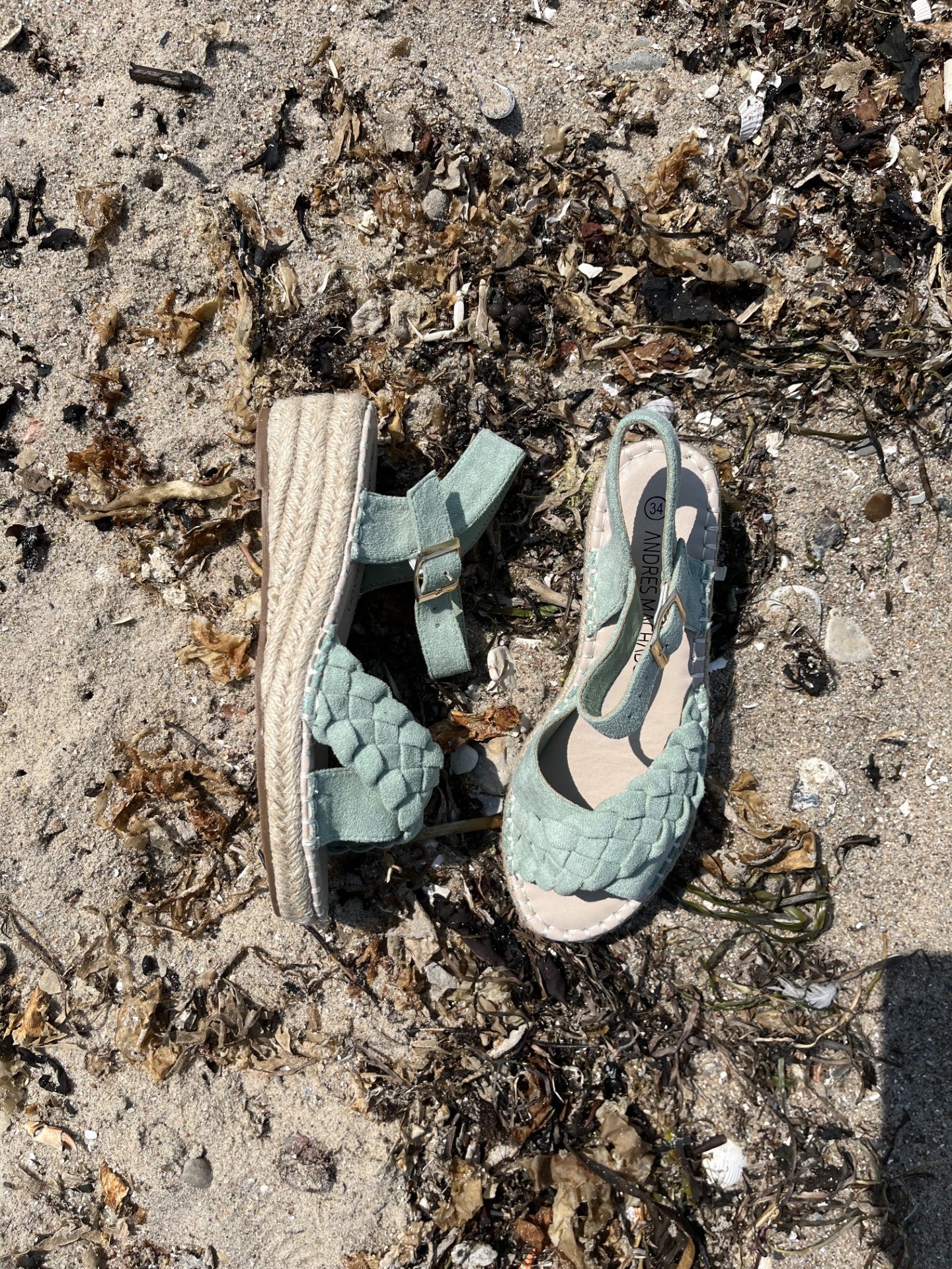 Andres Machado - Grøn sandal