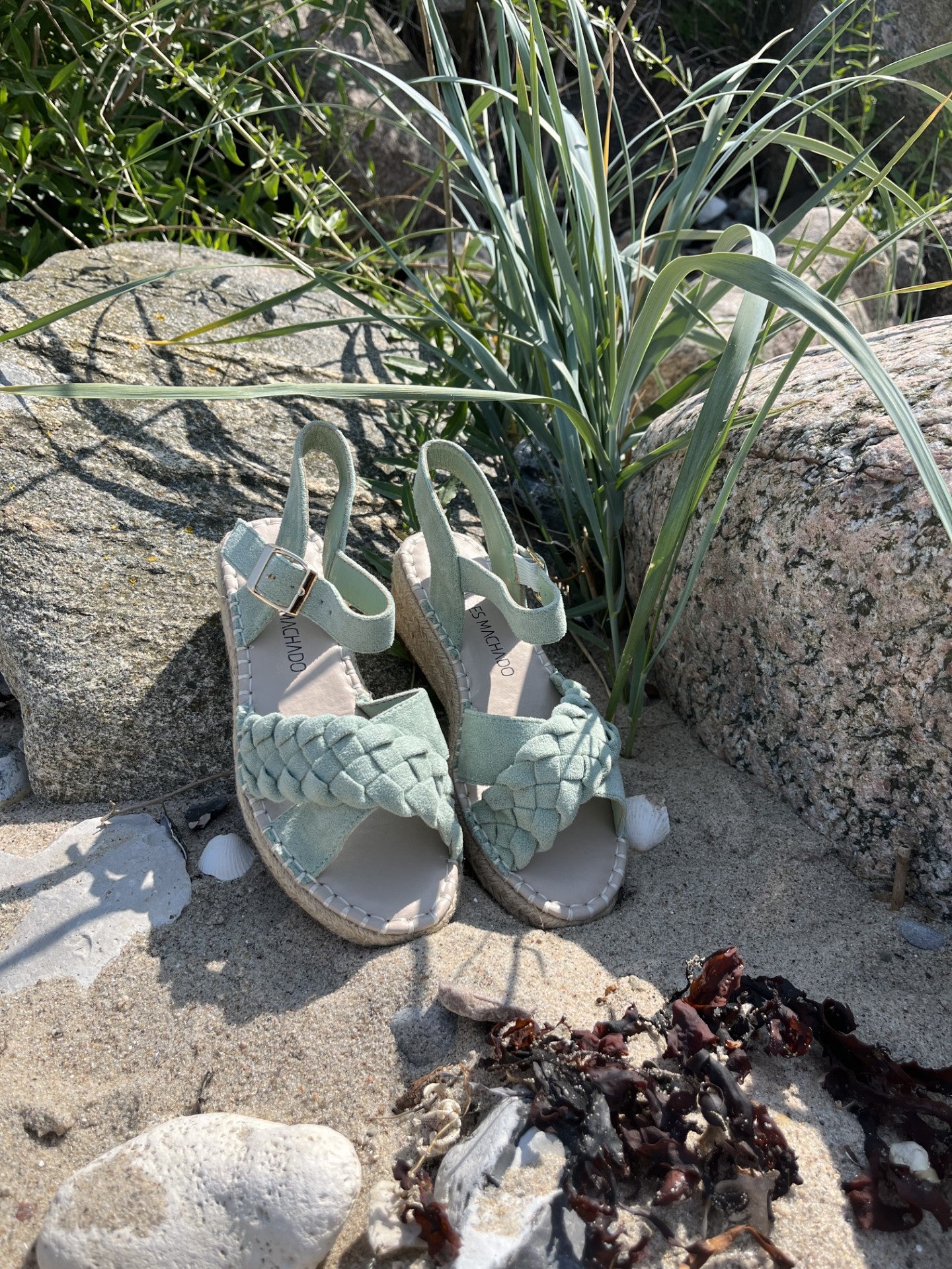 Andres Machado - Grøn sandal