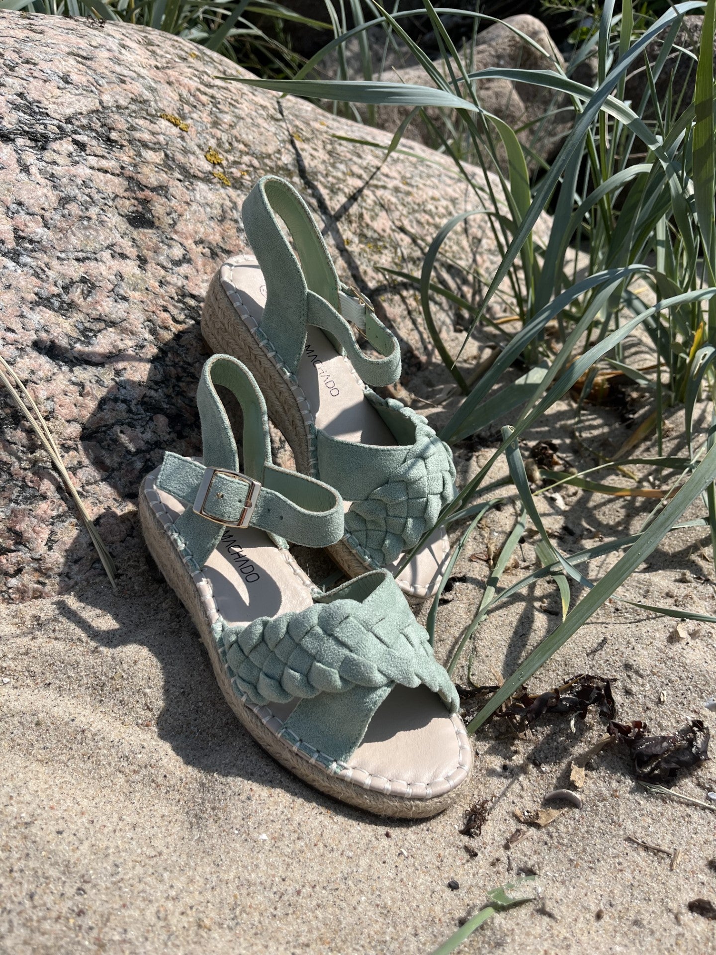 Andres Machado - Grøn sandal