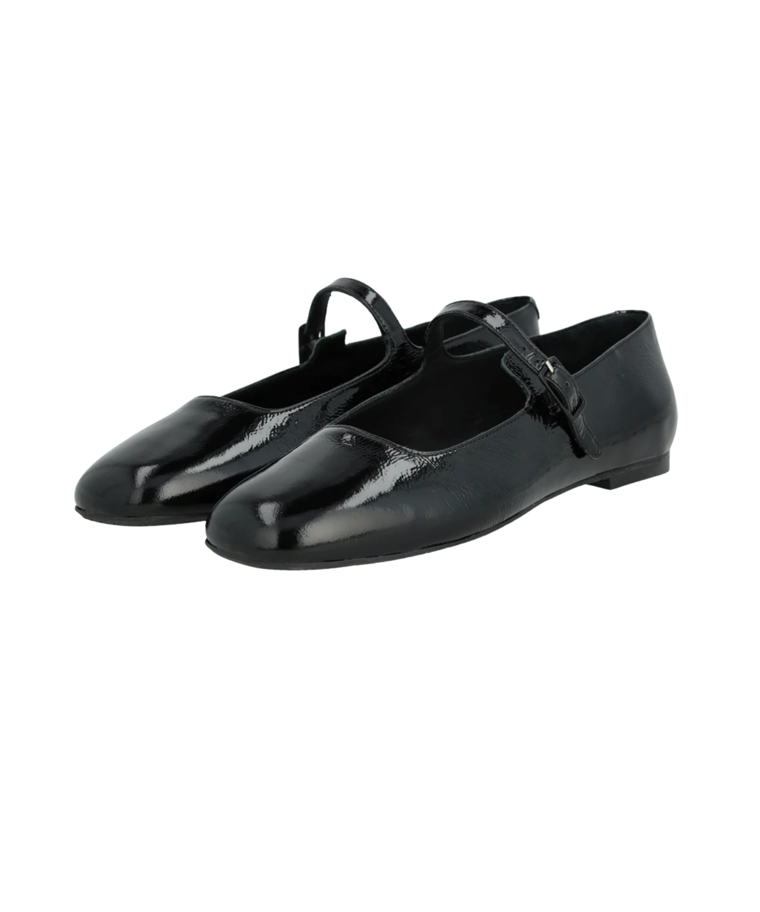 Angulus - Sort lak dame ballerina