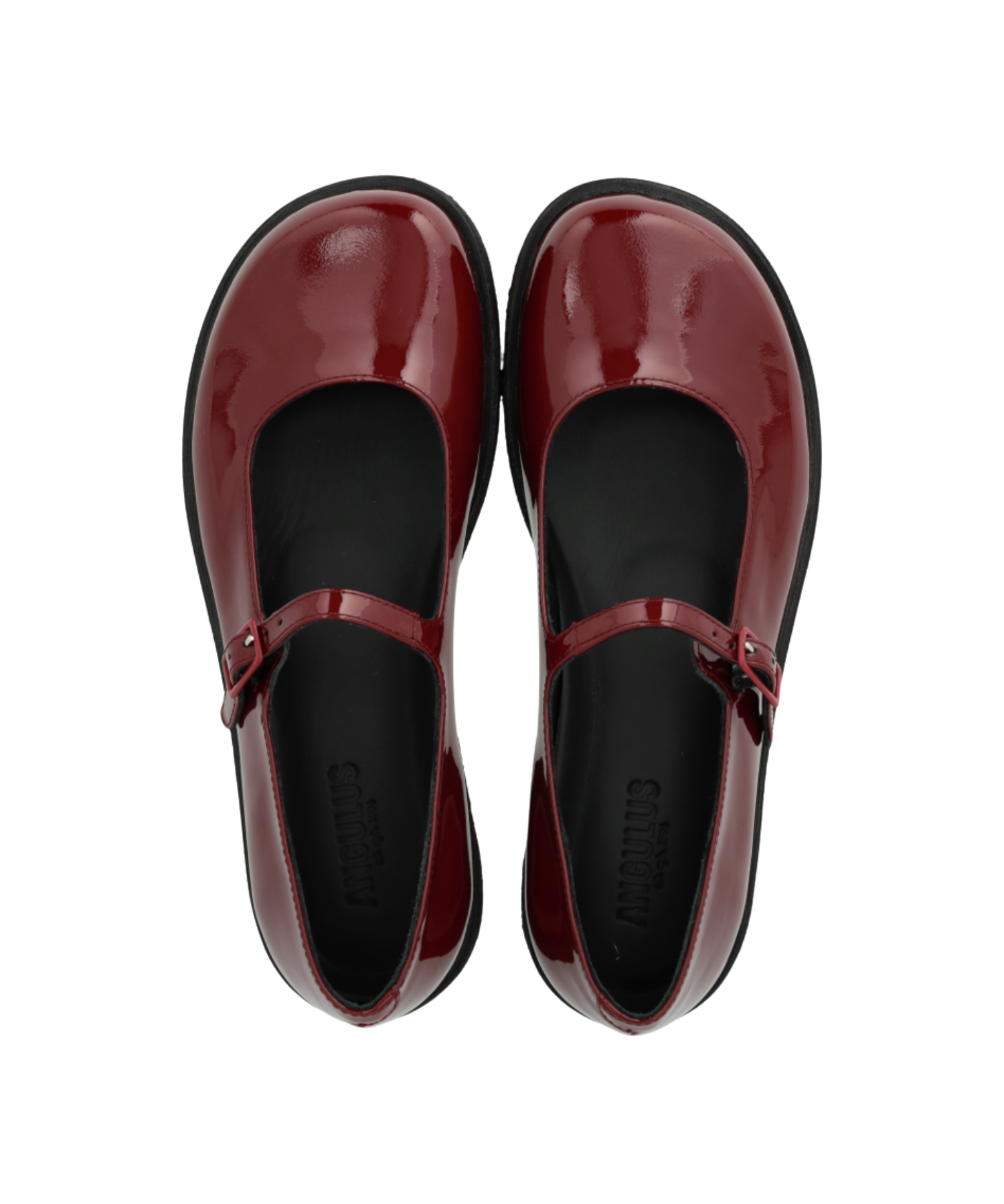 Angulus - Berry dame Ballerina med bred pasform