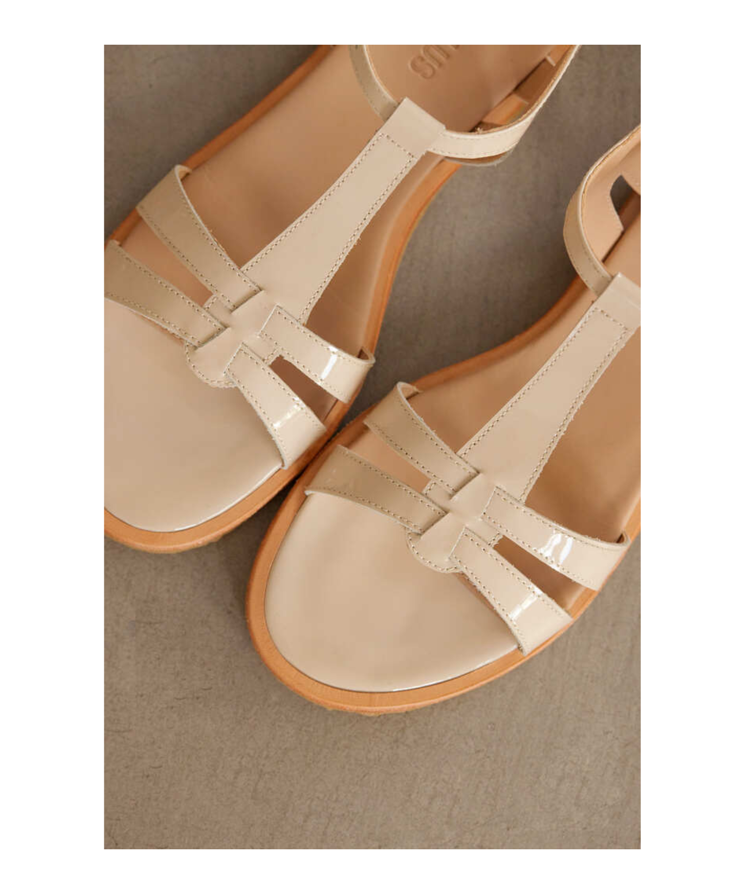 Angulus - Beige sandal