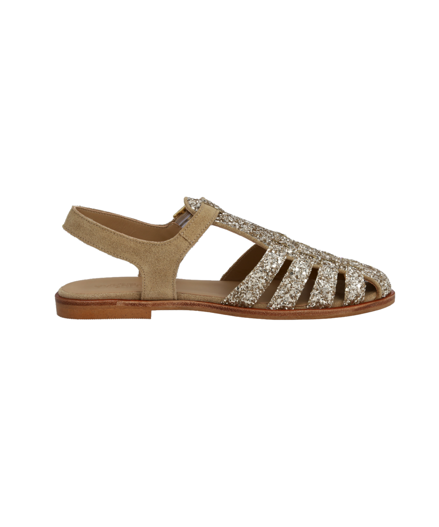 Angulus - Glitter damesandal