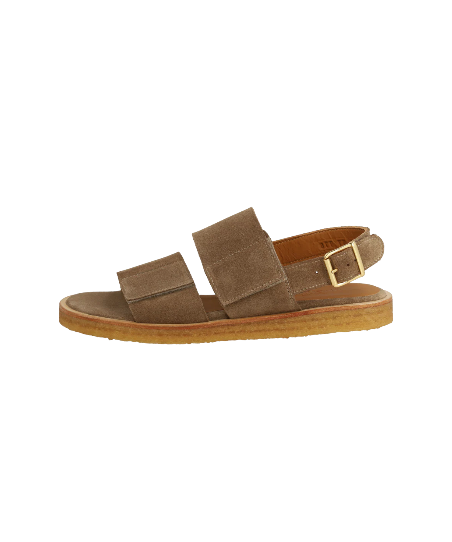 Angulus - Dame sandal i ruskind