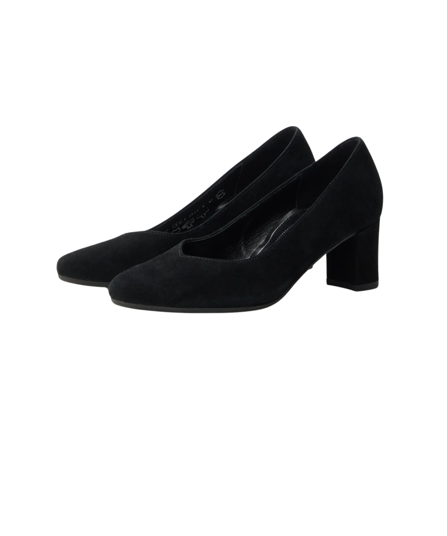 Gabor - Sort damepumps ekstra vidde