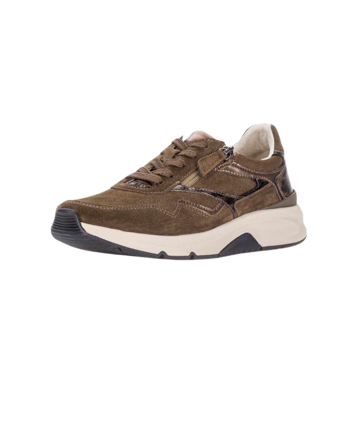 Gabor Rolllingsoft - Brun damesneakers