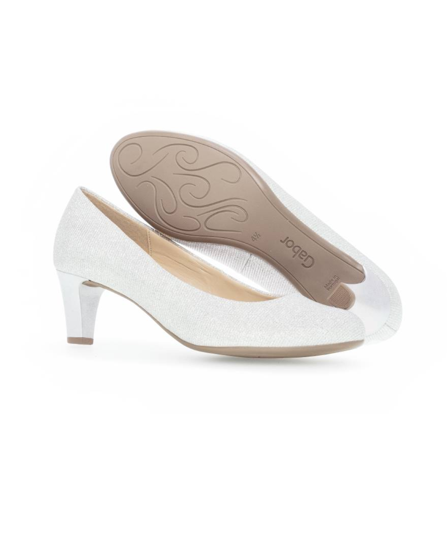 Gabor - Sølv pumps