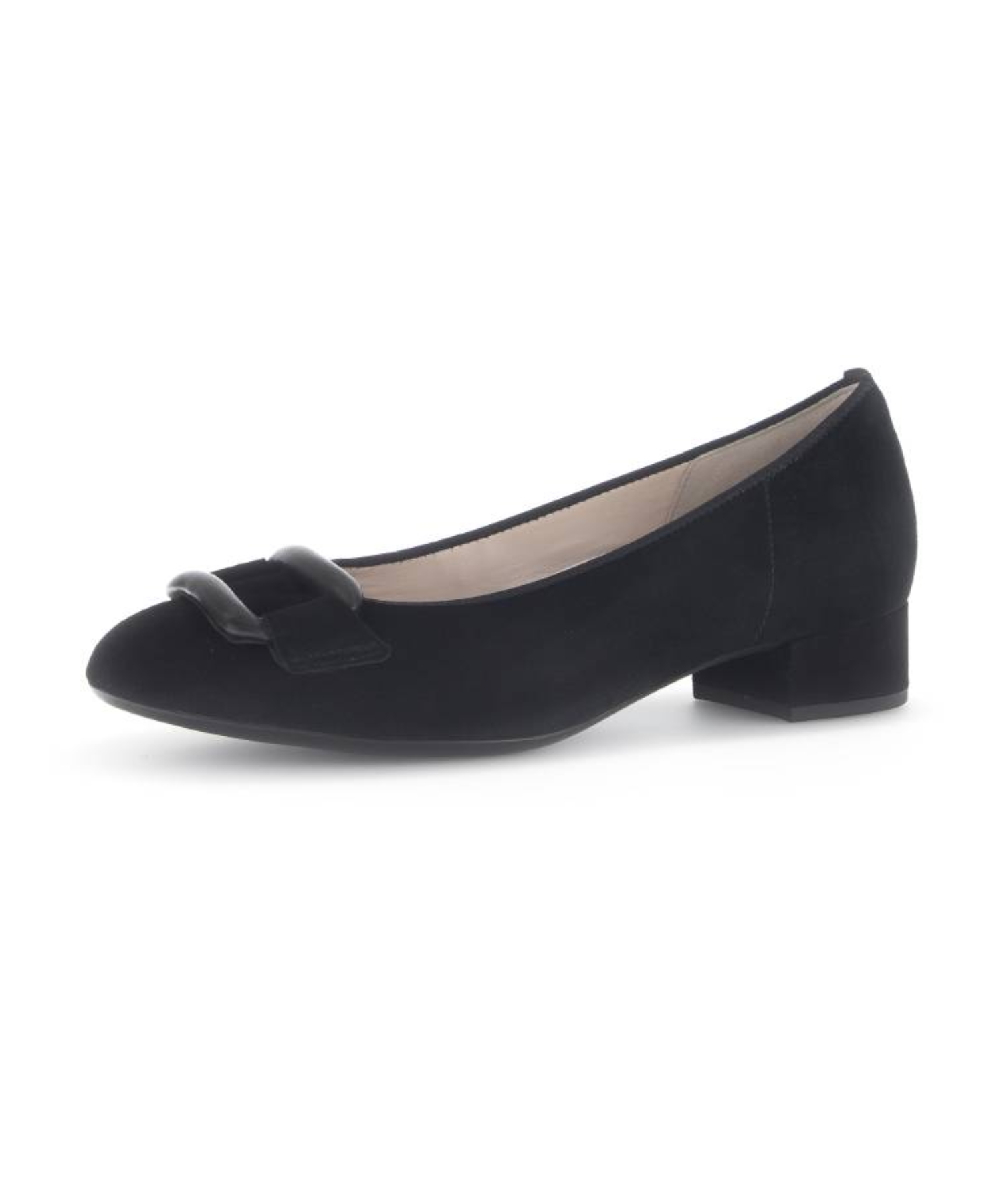Gabor - Sort ruskind pumps