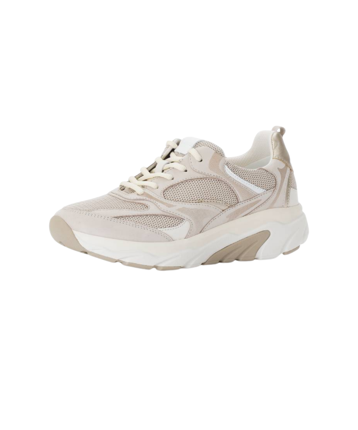 Gabor Rollingsoft - Beige Damesneakers