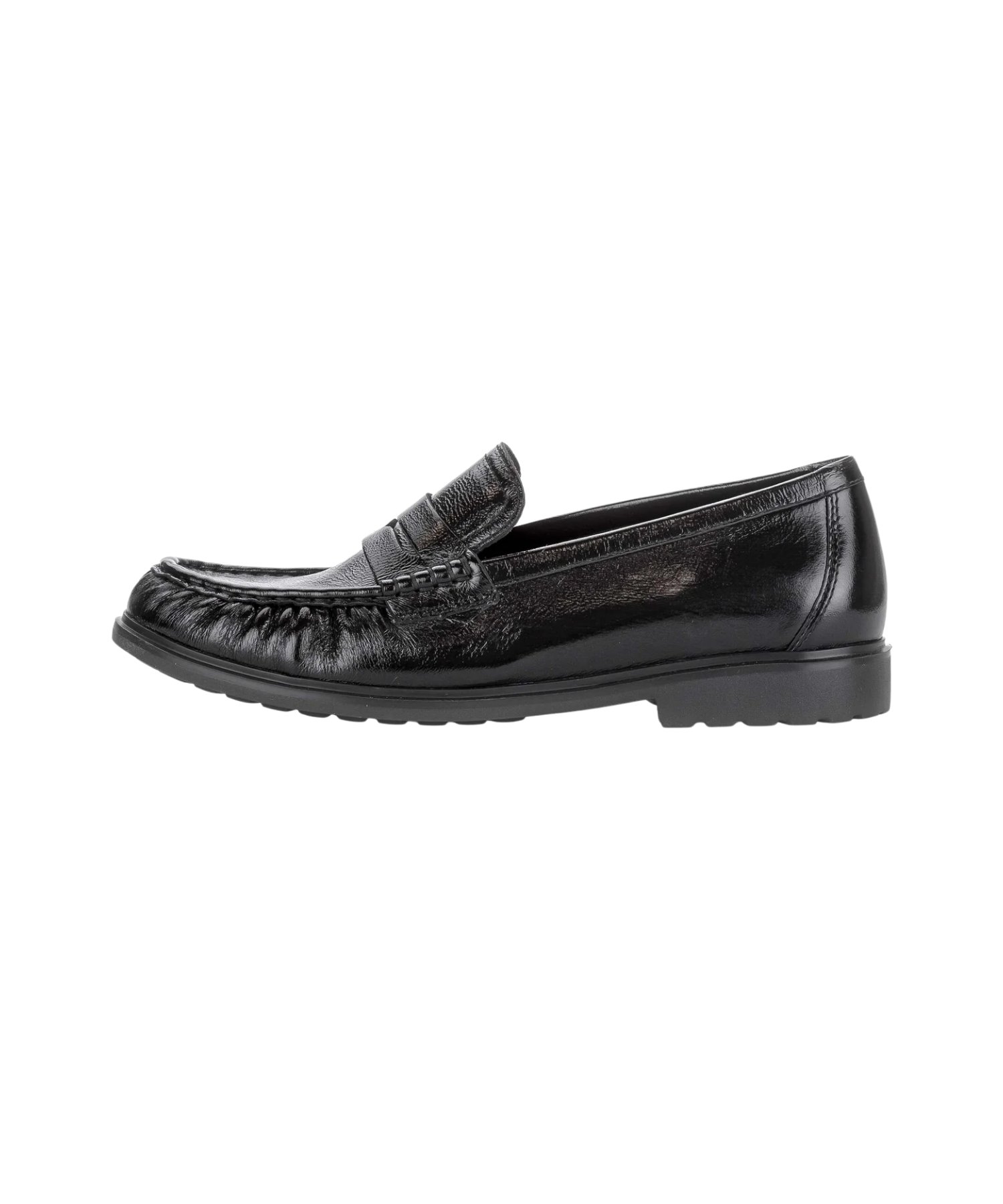 Gabor - Dame loafers i sort lak