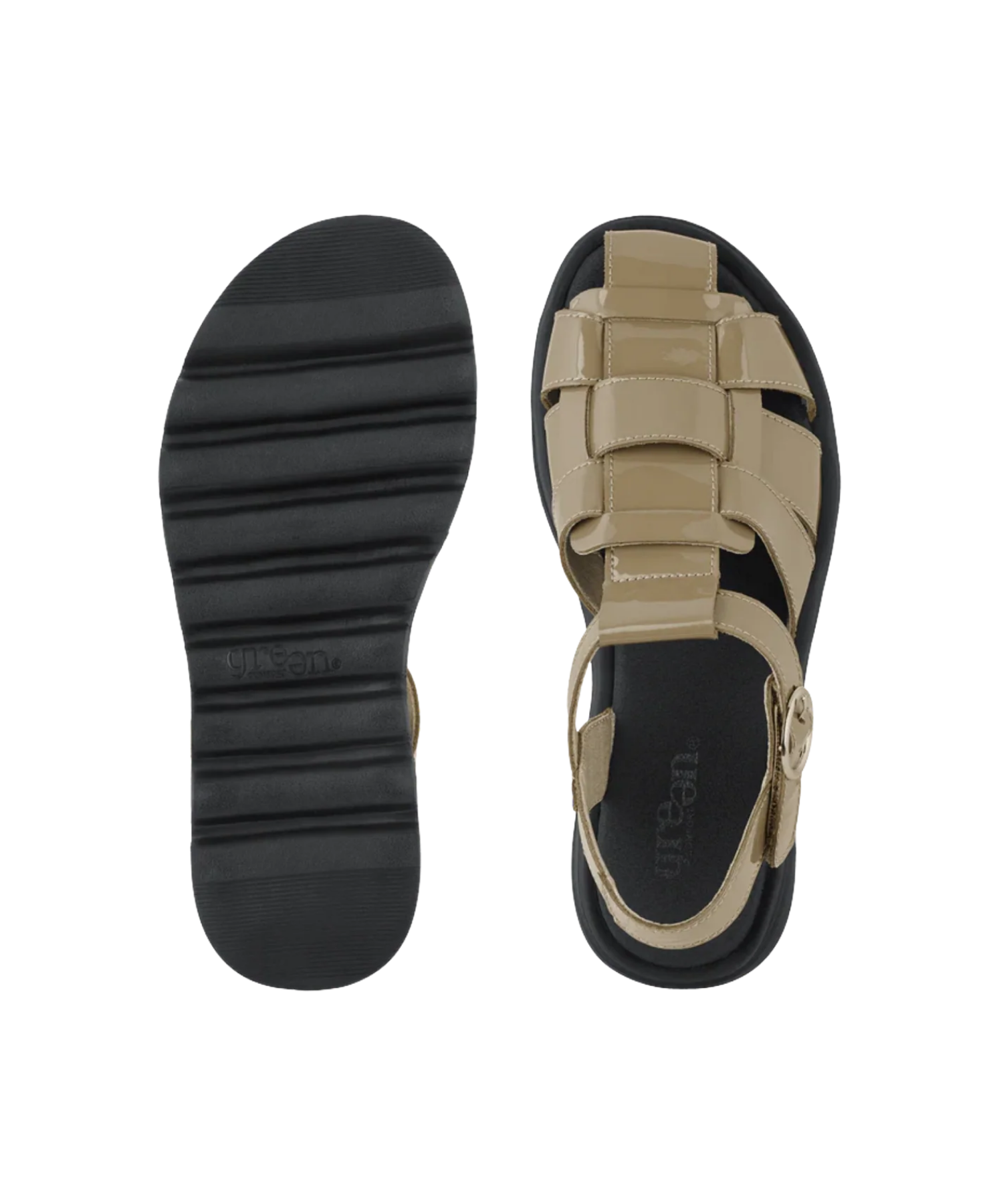 Green Comfort - Dame sandal med ekstra vidde