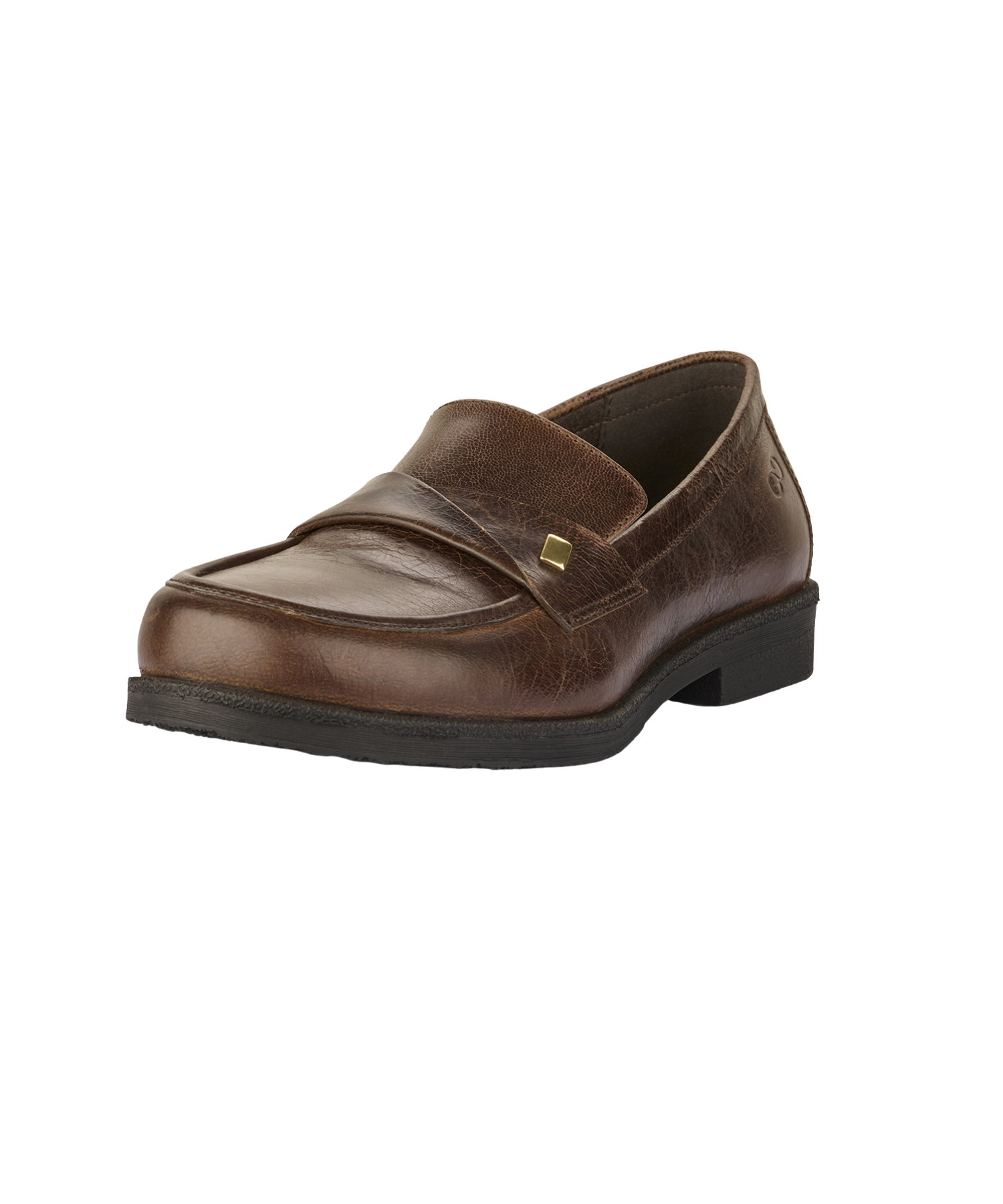 Green Comfort - Brun dame loafers ekstra vidde
