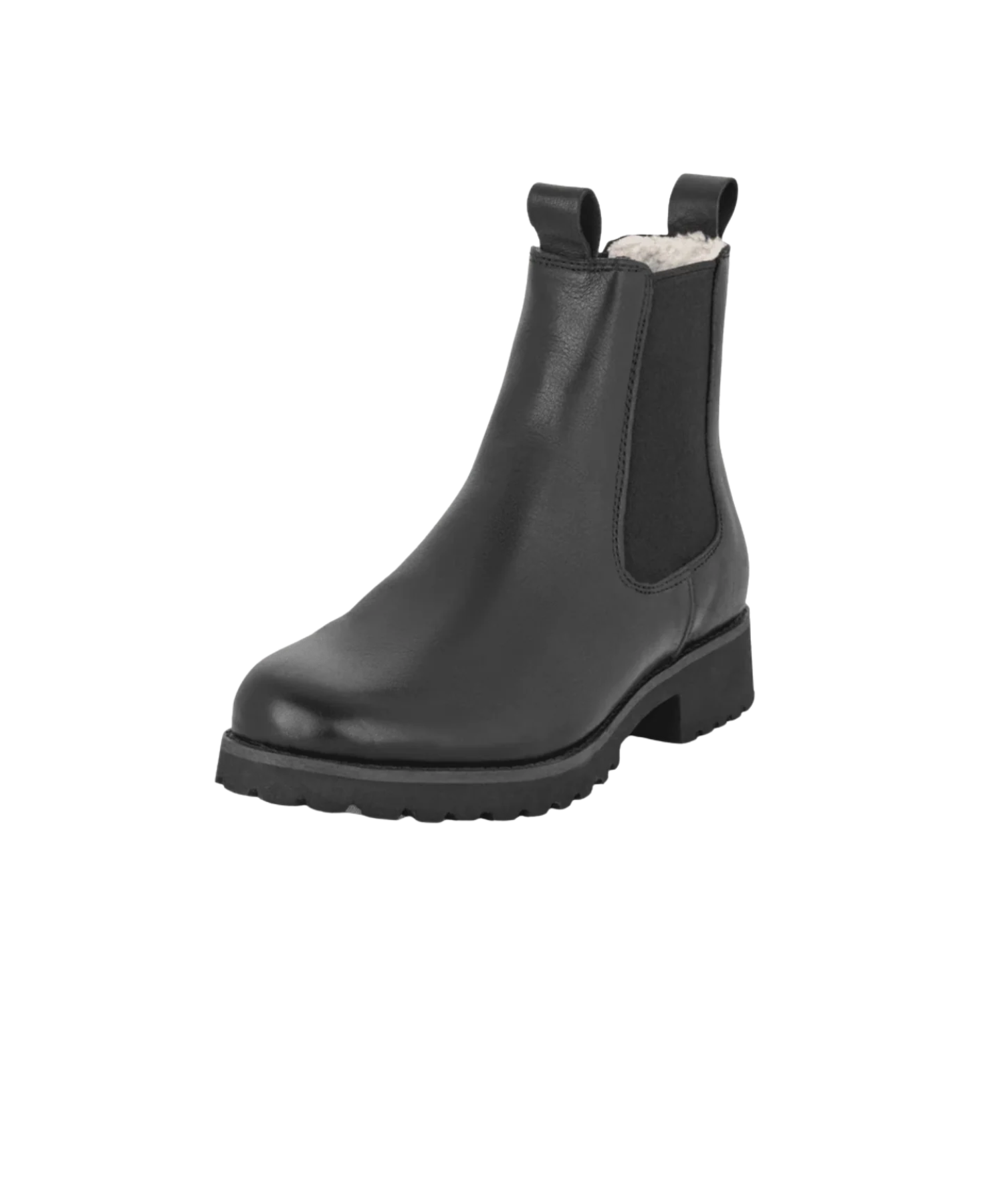 Green Comfort - Sort damestøvle med for