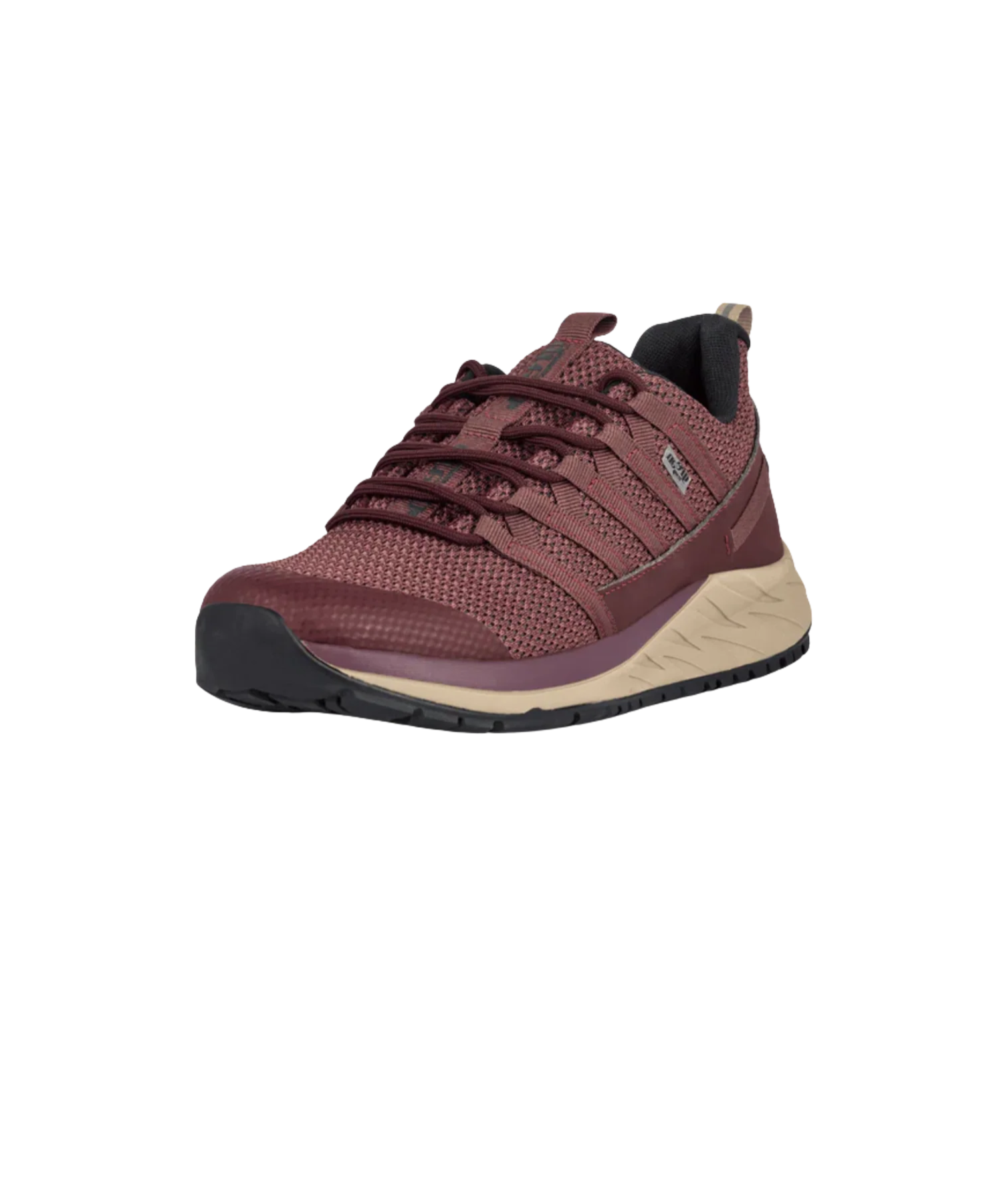 Green Comfort - Damesneakers i bordeaux farve