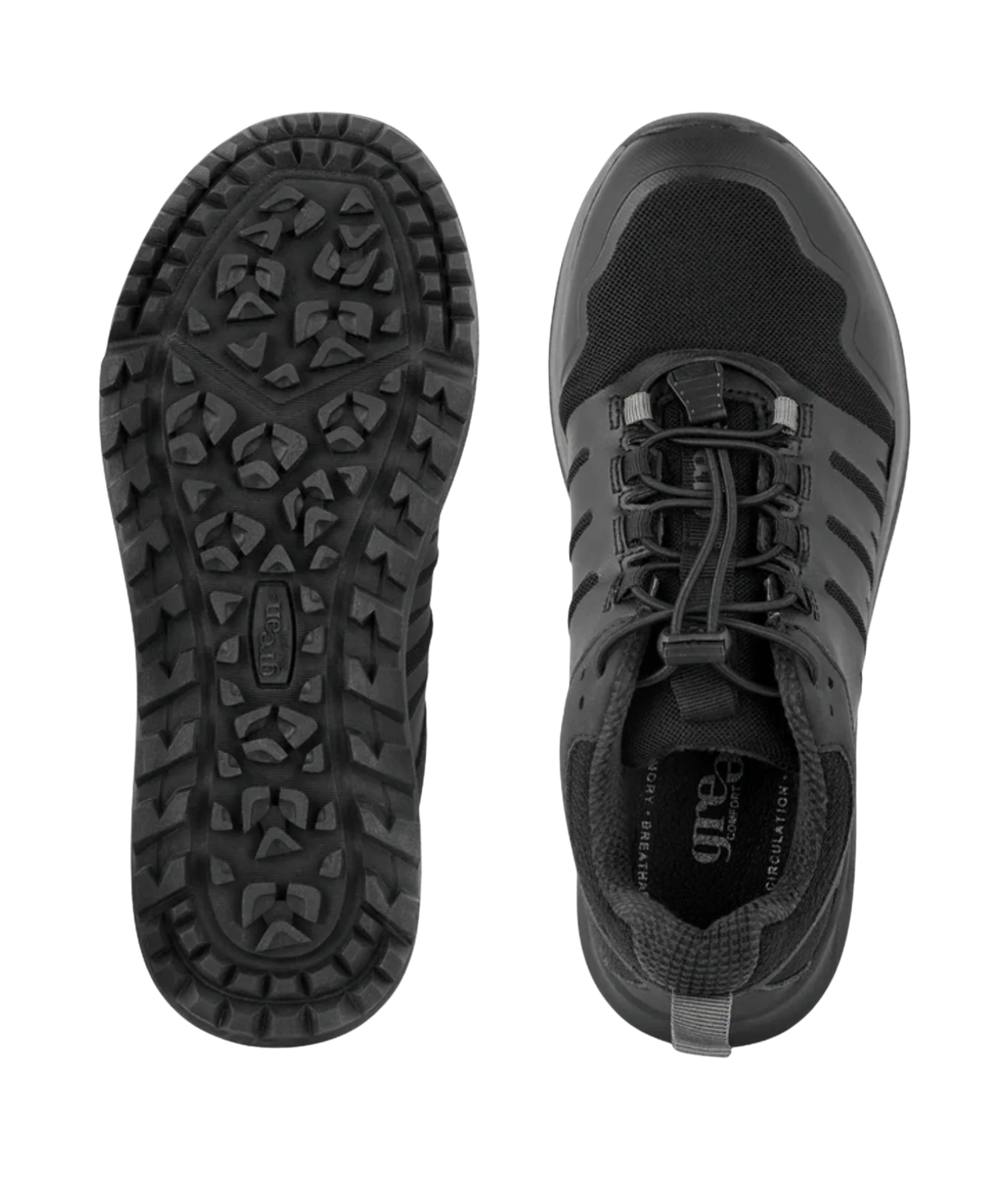 Green Comfort - Sort herre Trackn´ trail str. 48