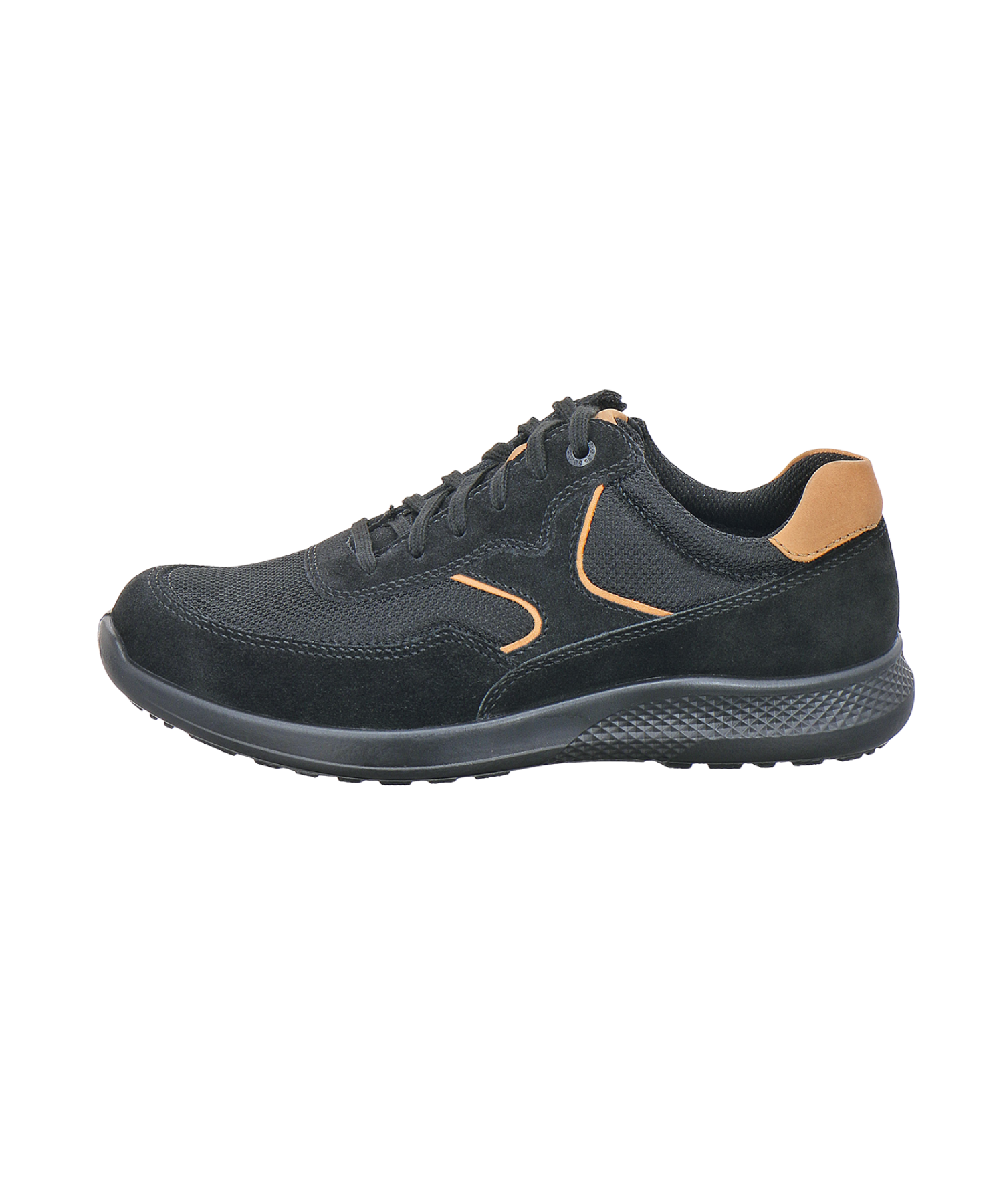 Jomos - Sort herresneakers i Vidde K