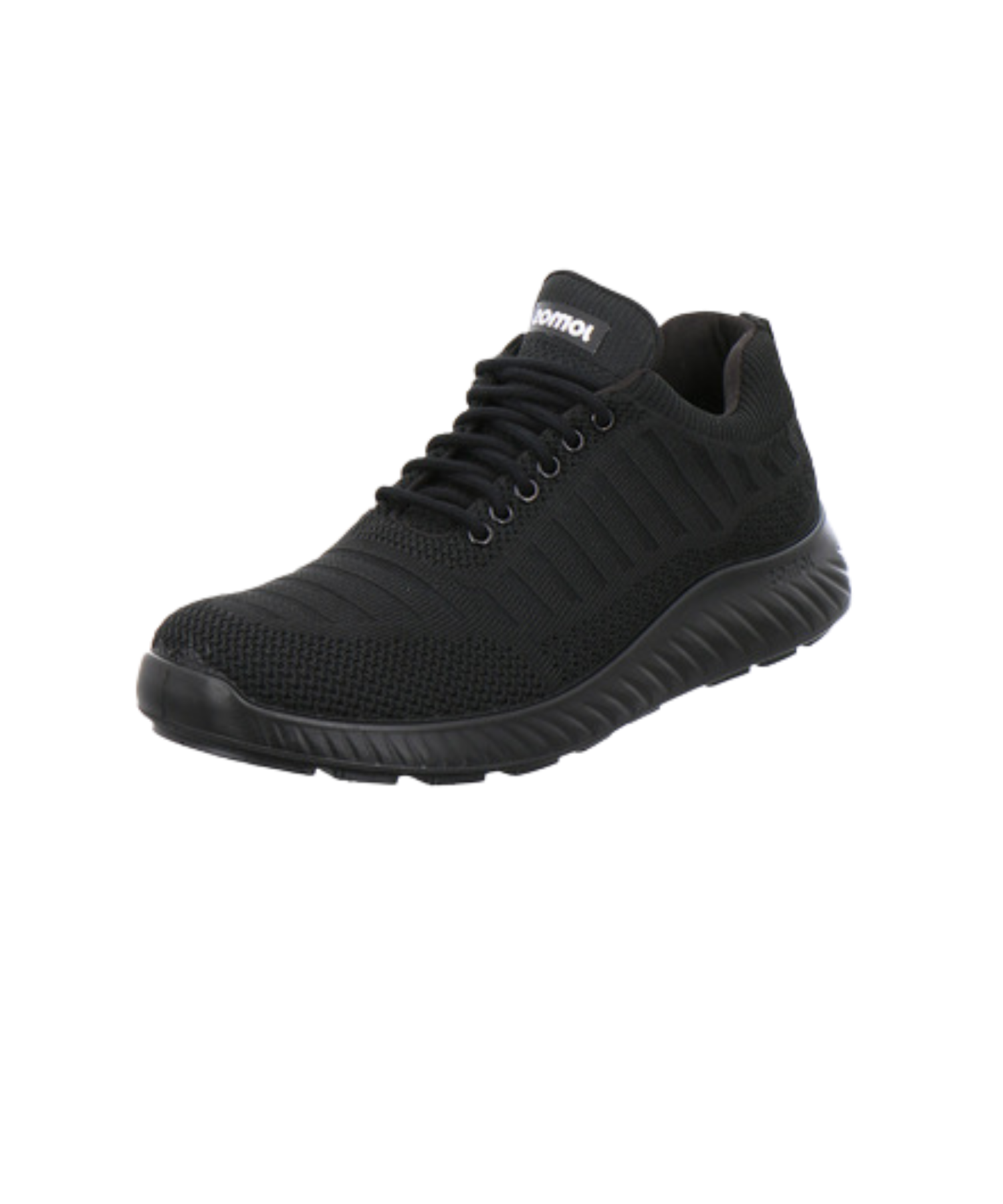 Jomos - Sort herresneakers med ekstra vidde