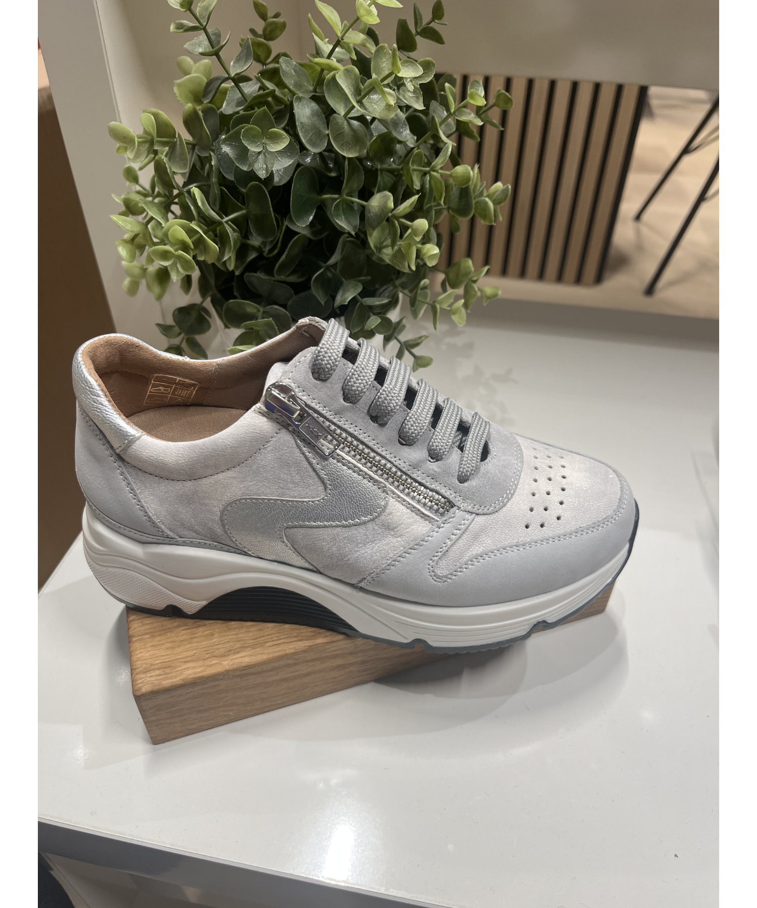 Pie Santo - Grå sneakers Perla