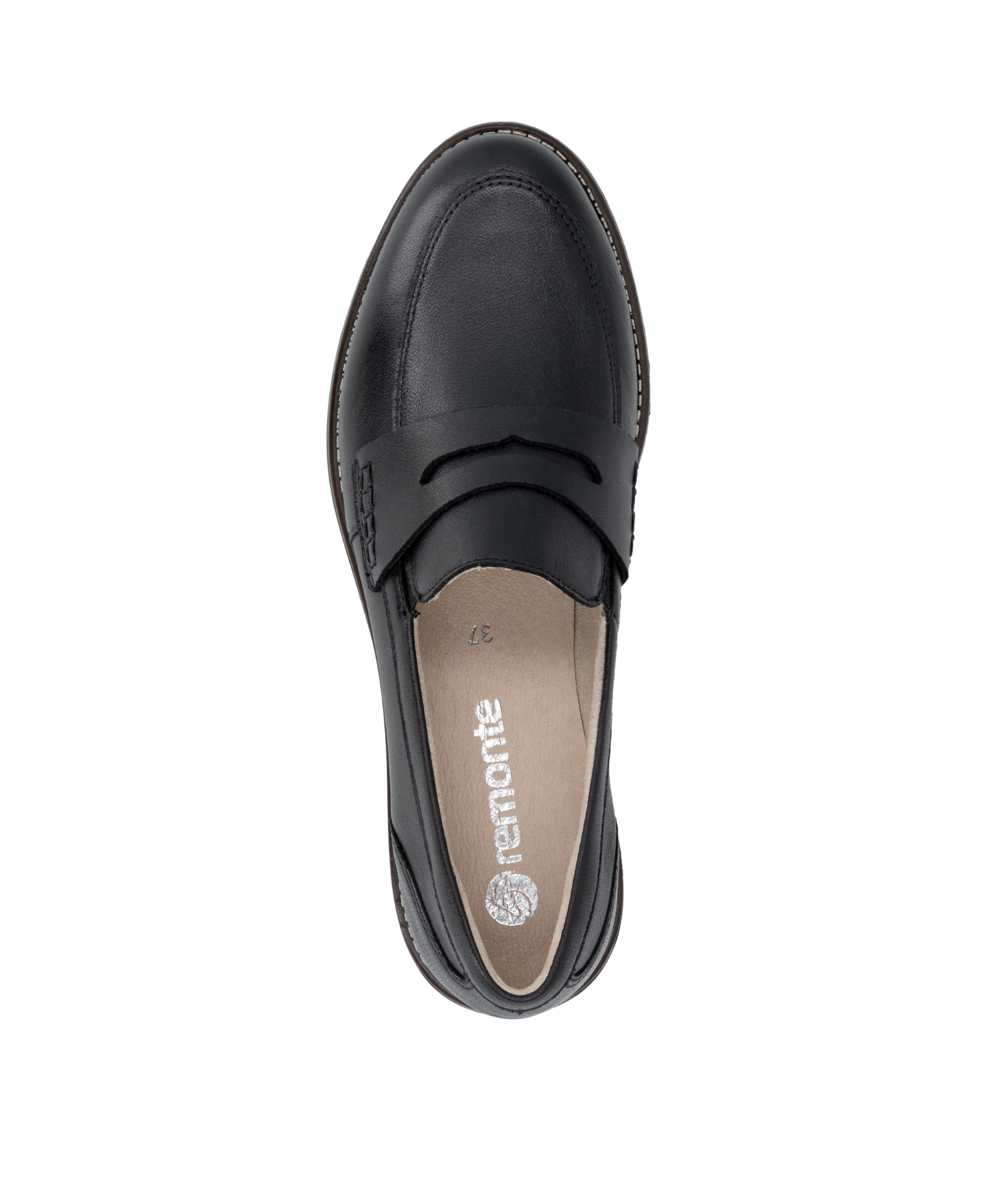 Remonte - Sort dame loafers