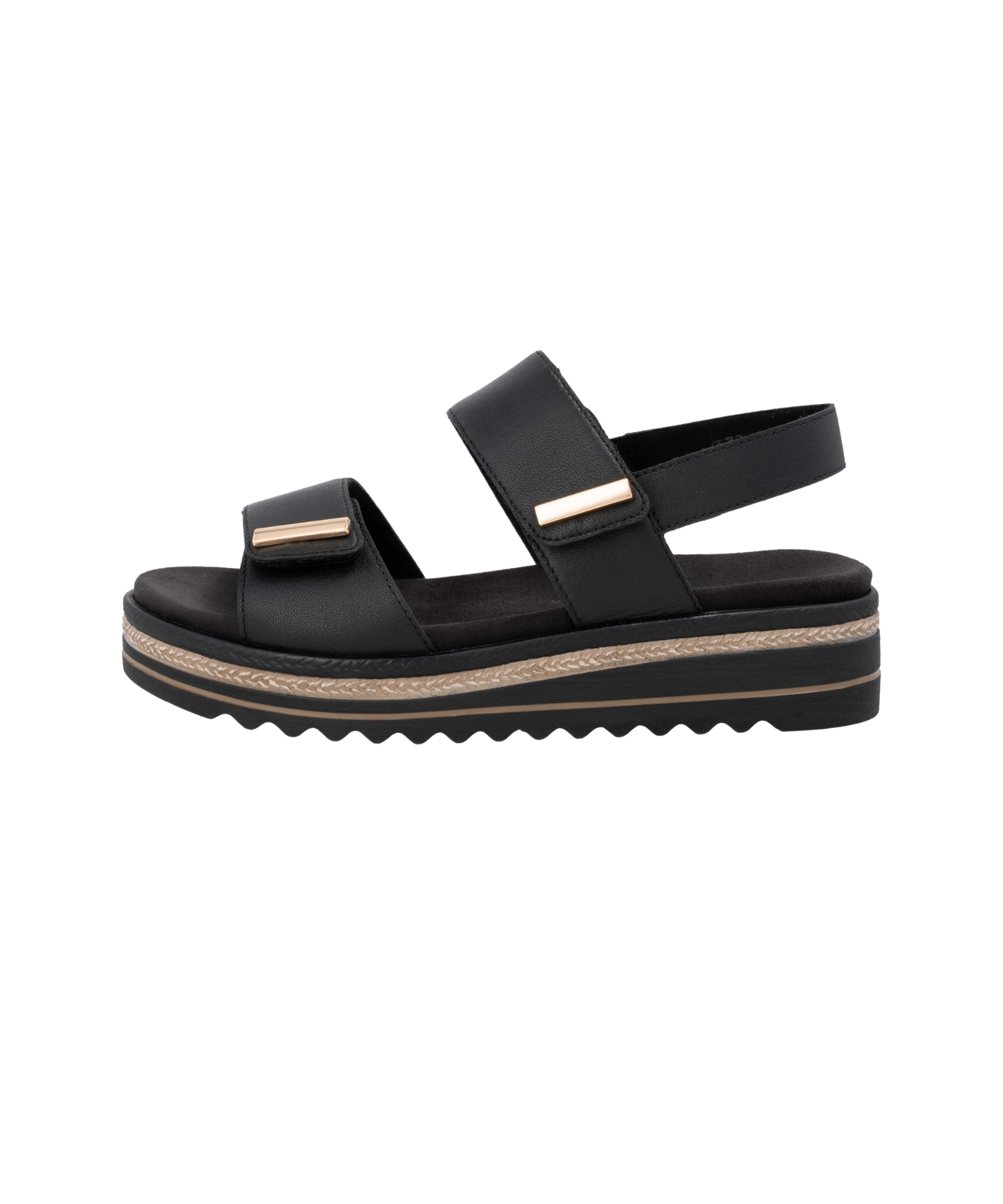 Remonte - Sort dame sandal