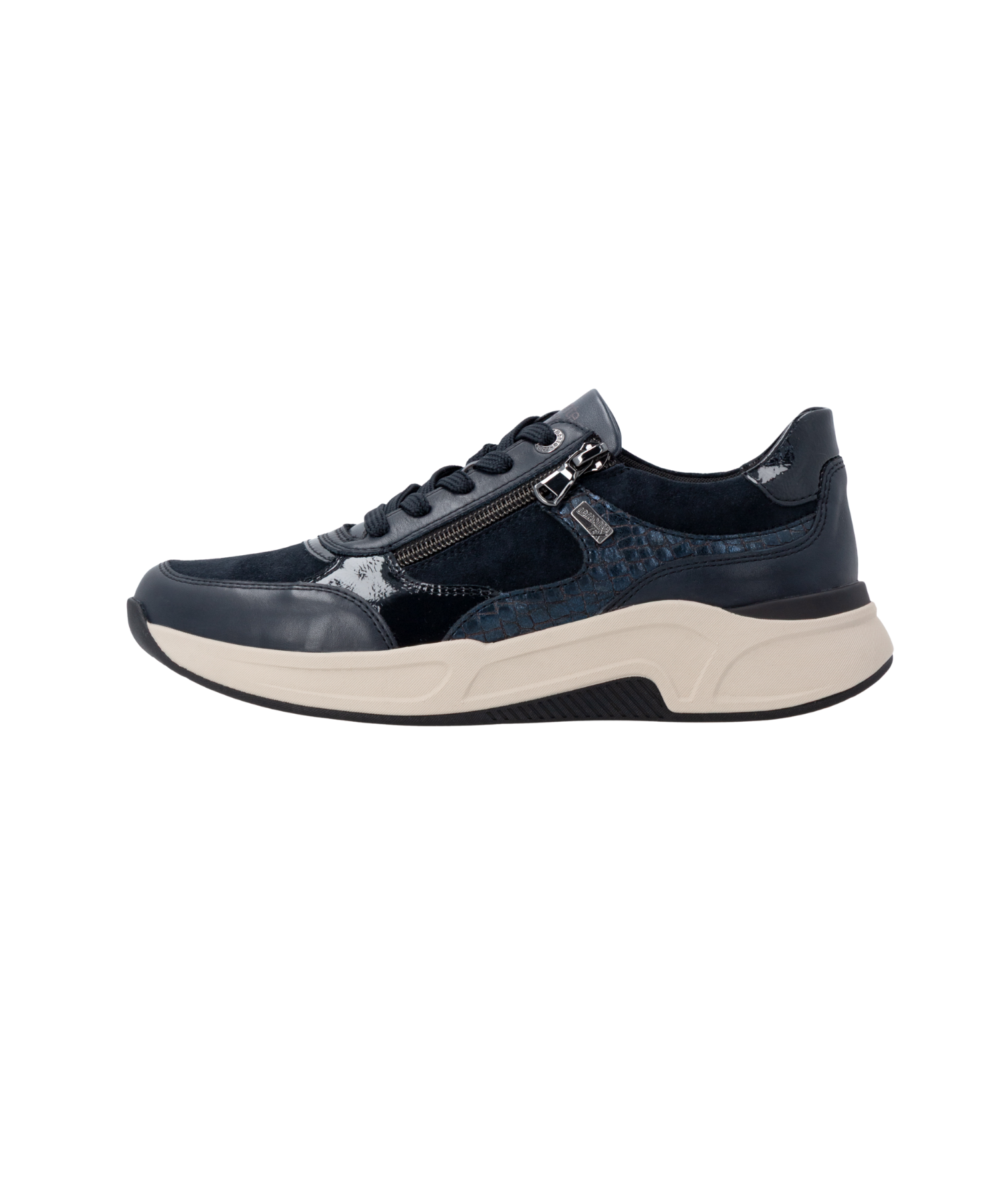 Remonte - Blå dame sneakers med tex membran