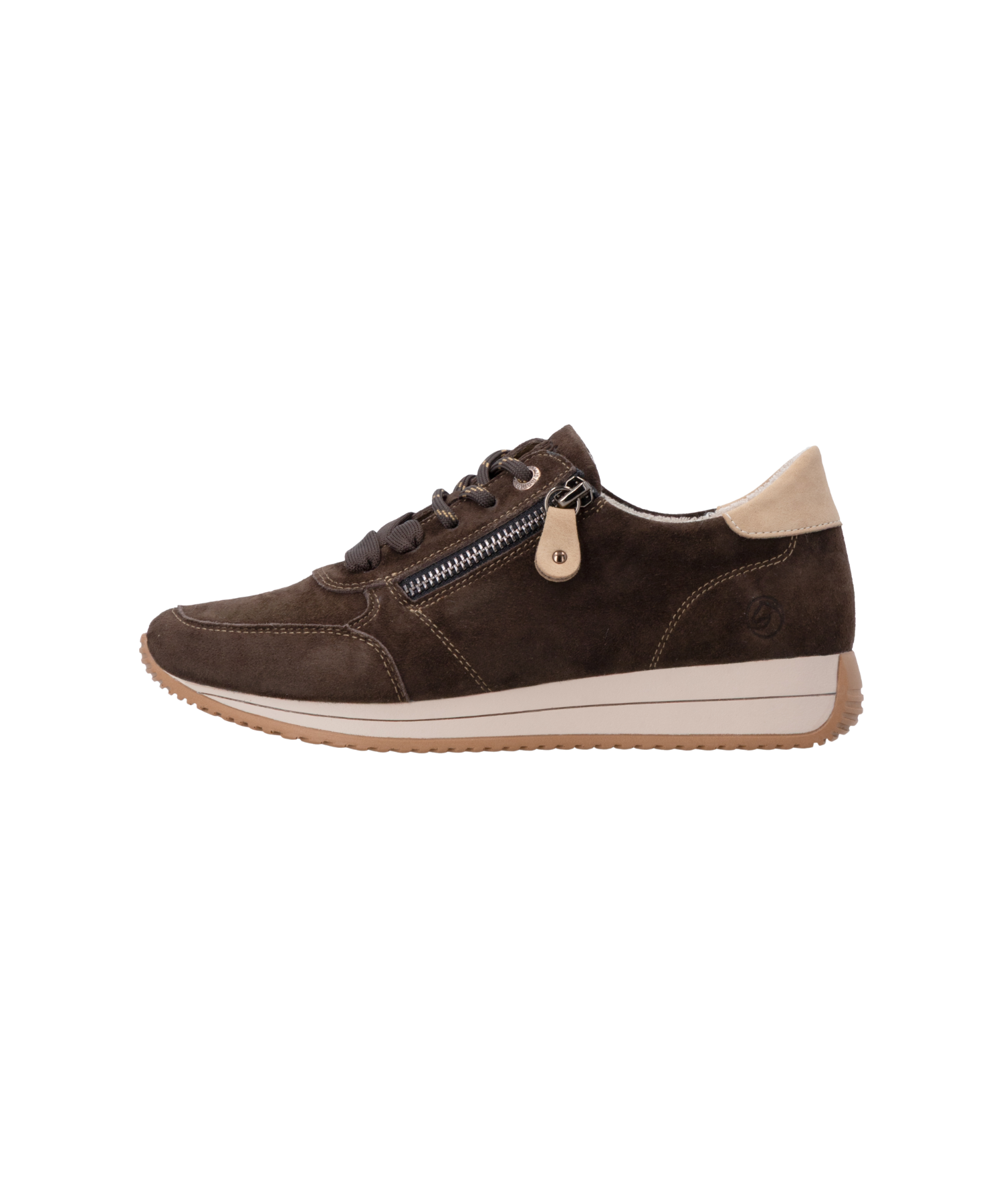 Remonte - Dame sneakers i ruskind