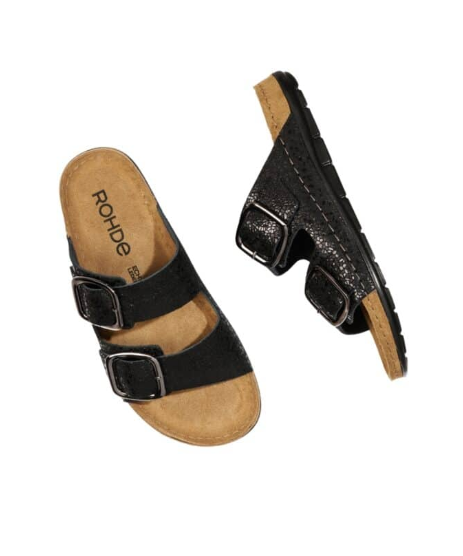 Rohde - Sort damesandal