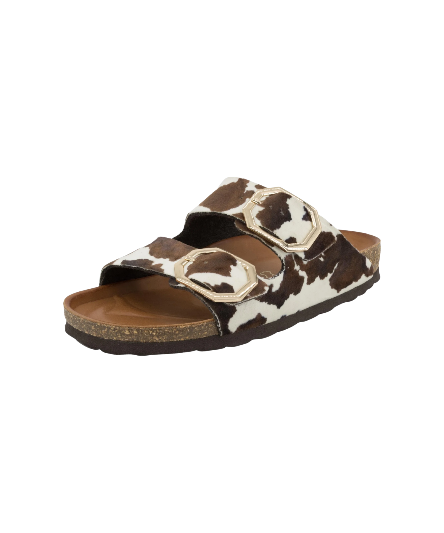 Rohde - Dame sandal i ko-print