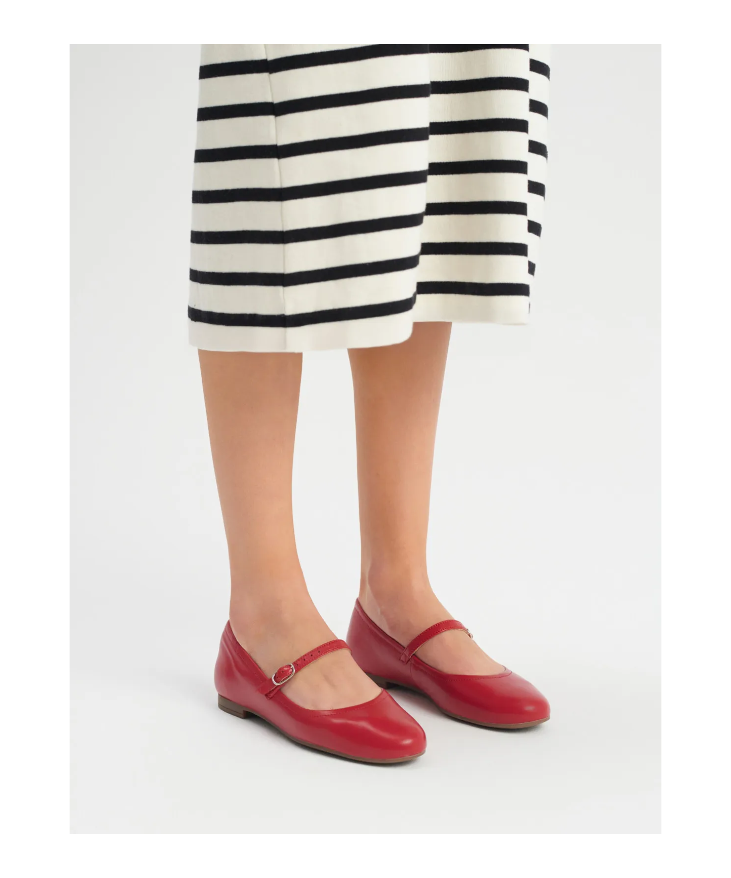 Rylko - Rød ballerina med rem