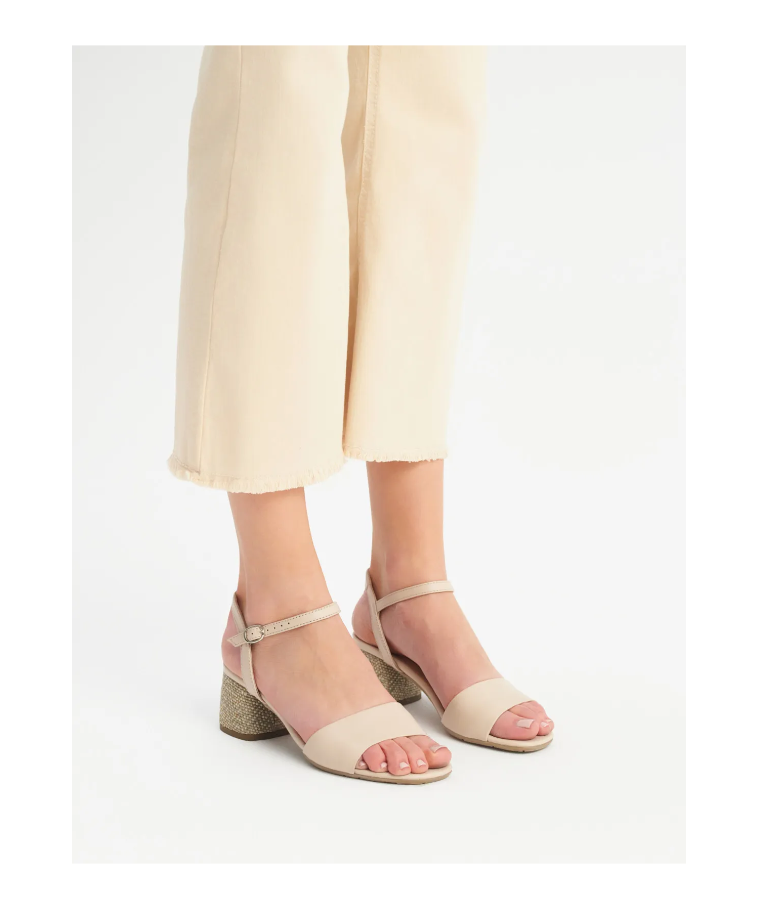 Rylko - Beige damesandal