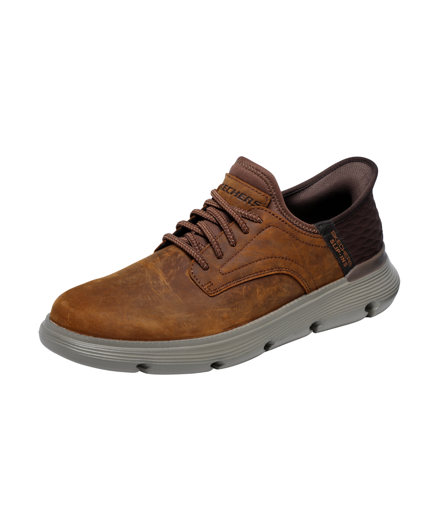 Skechers - Brun herresneakers "slip-in"