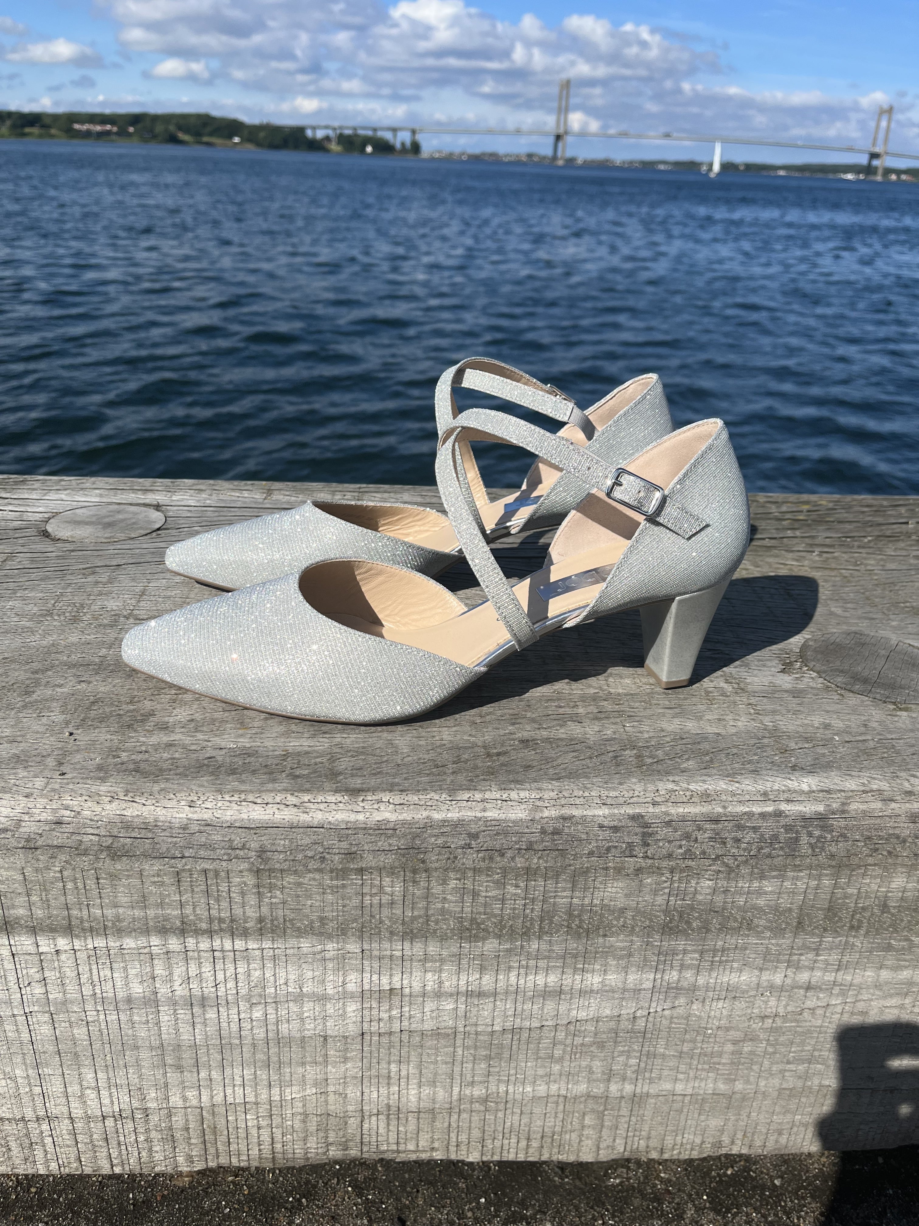 Gabor - Sølv Pumps