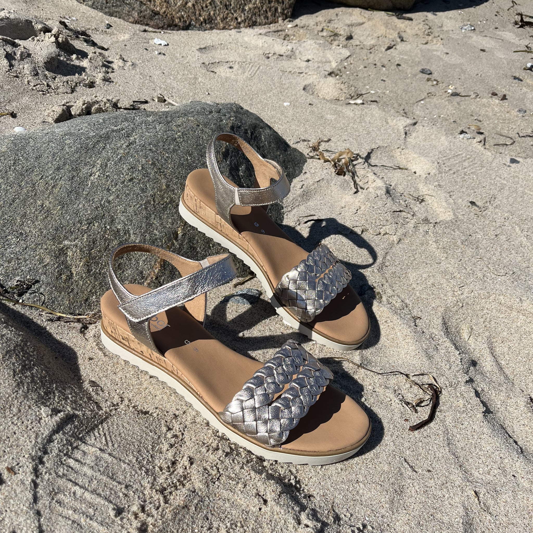 Gabor - Sølv sandal