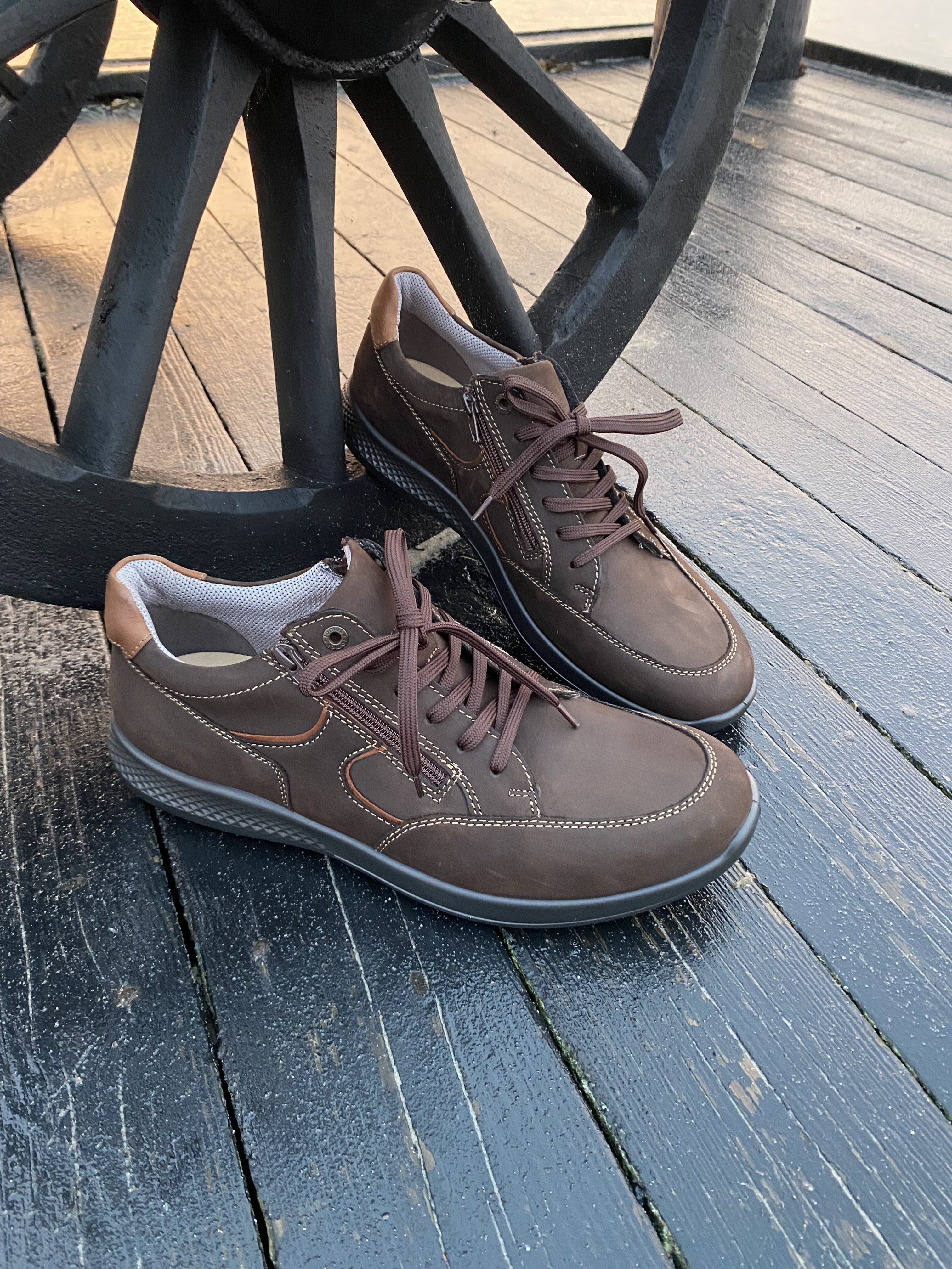 Jomos - Brun herresneakers