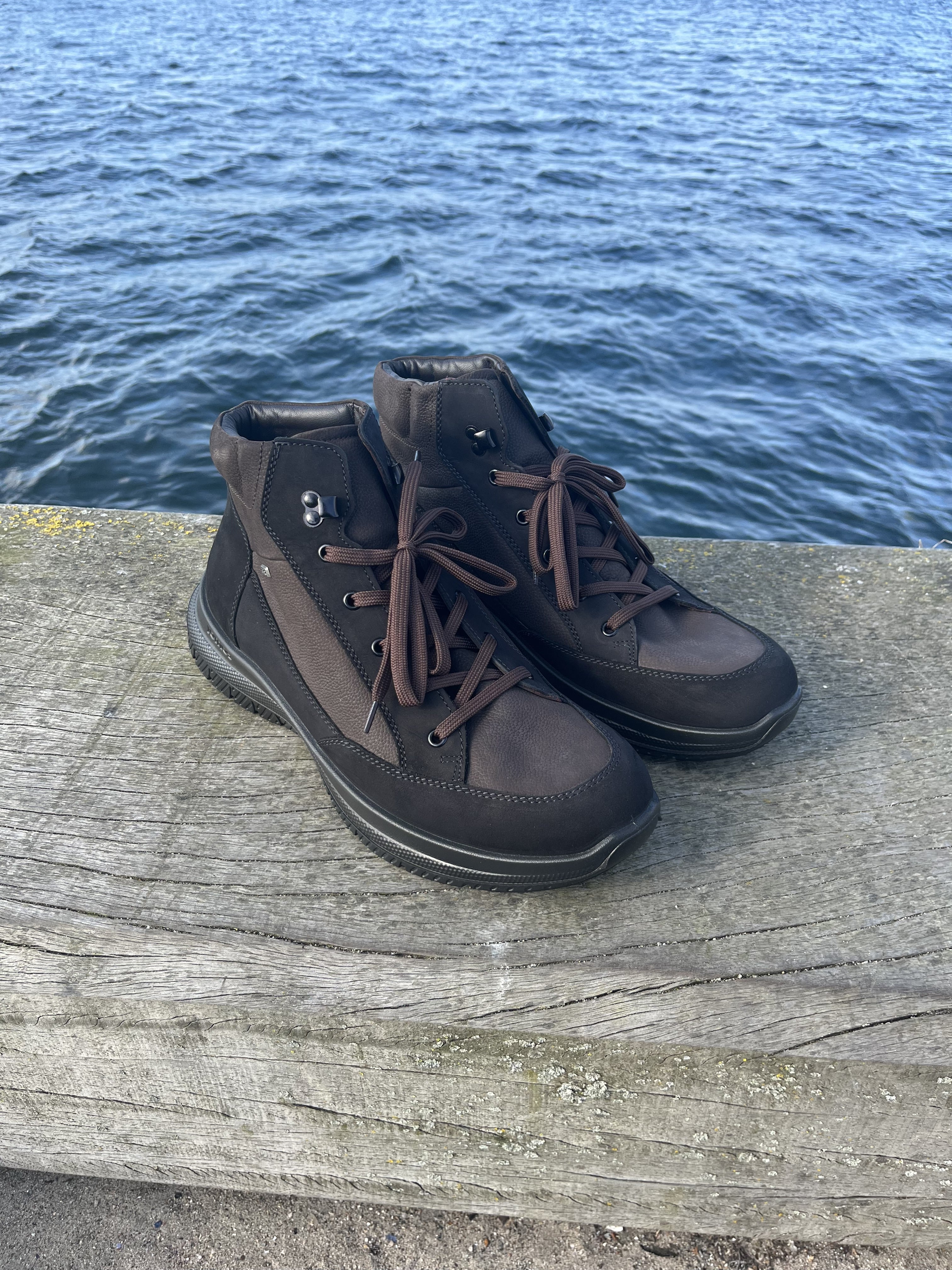 Jomos - Sort/brun vinterstøvle