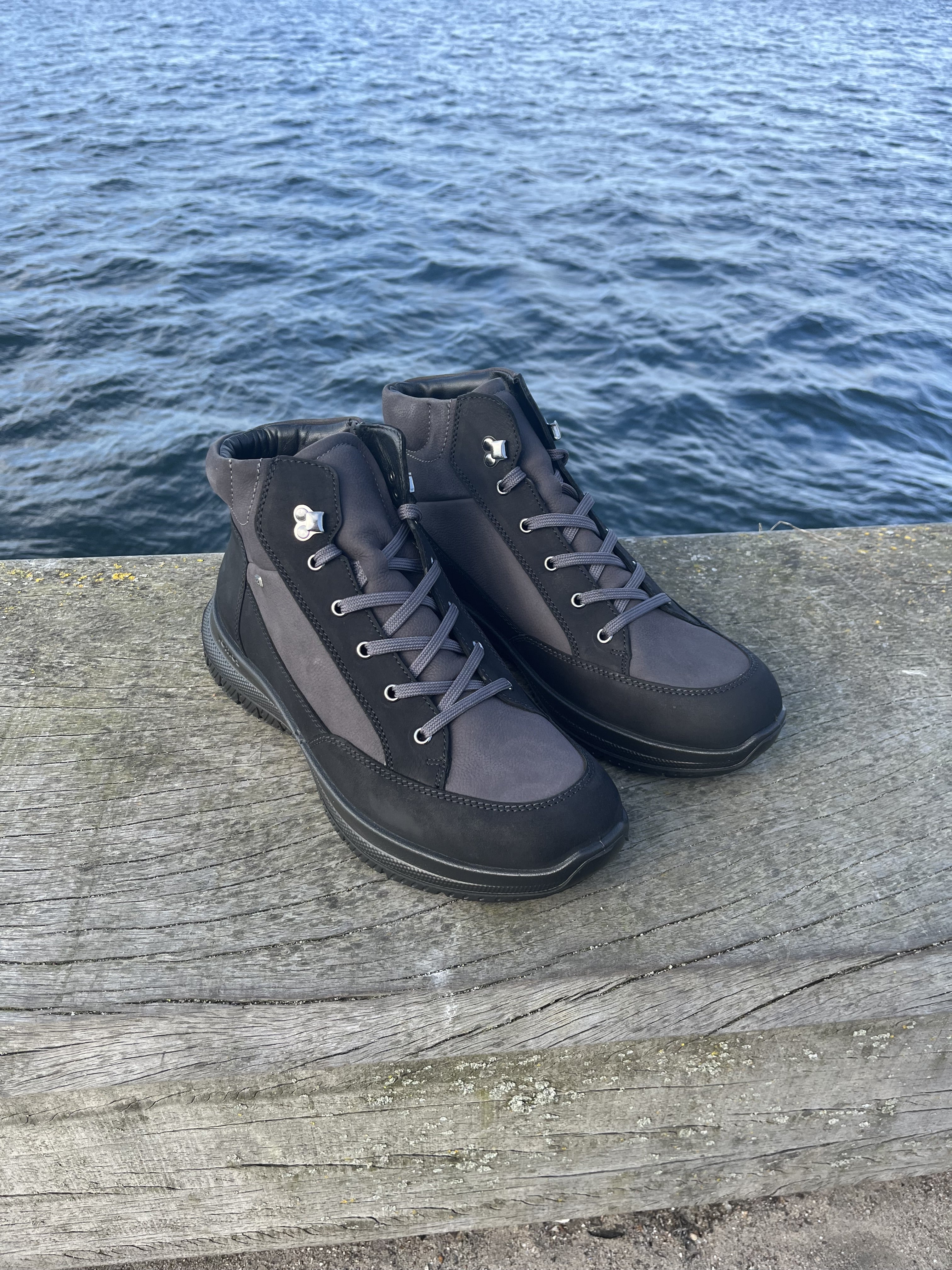 Jomos - Sort/grå vinterstøvle