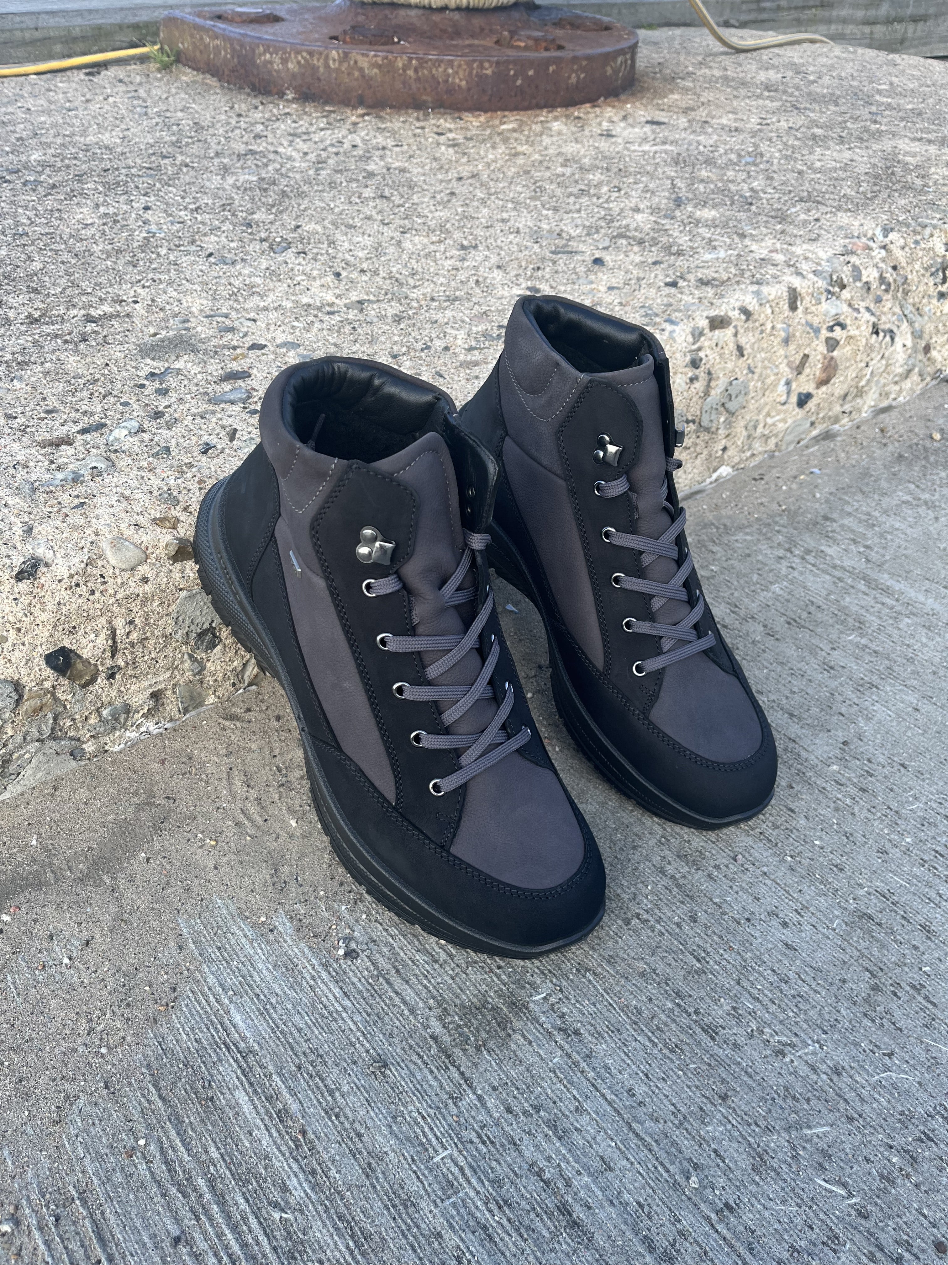 Jomos - Sort/grå vinterstøvle