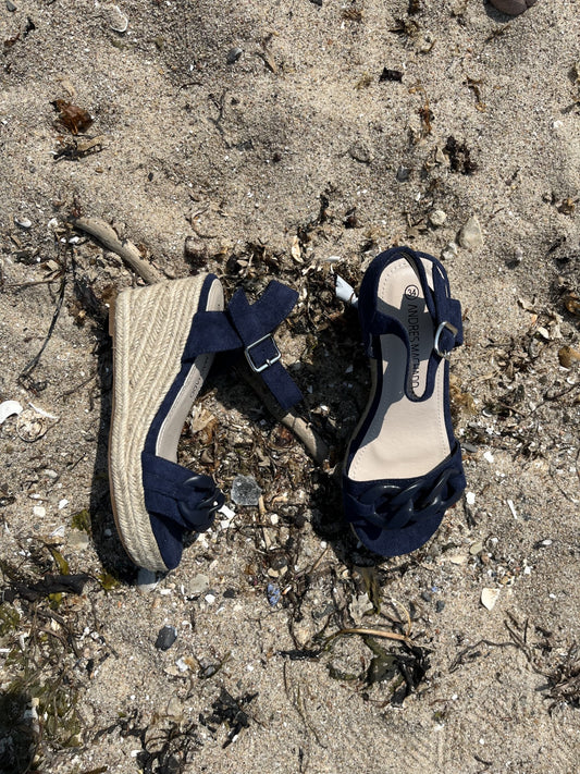 andres machado - blå sandal