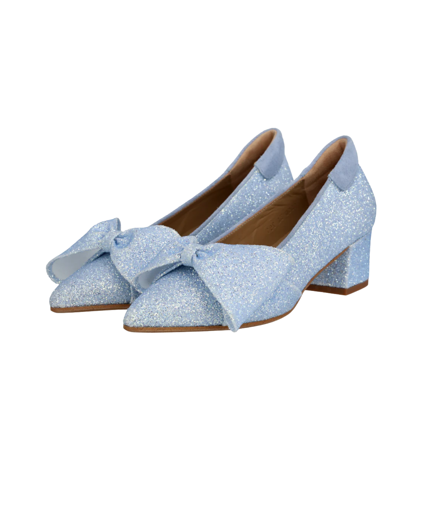 Gabor - Damepumps sky blue glitte