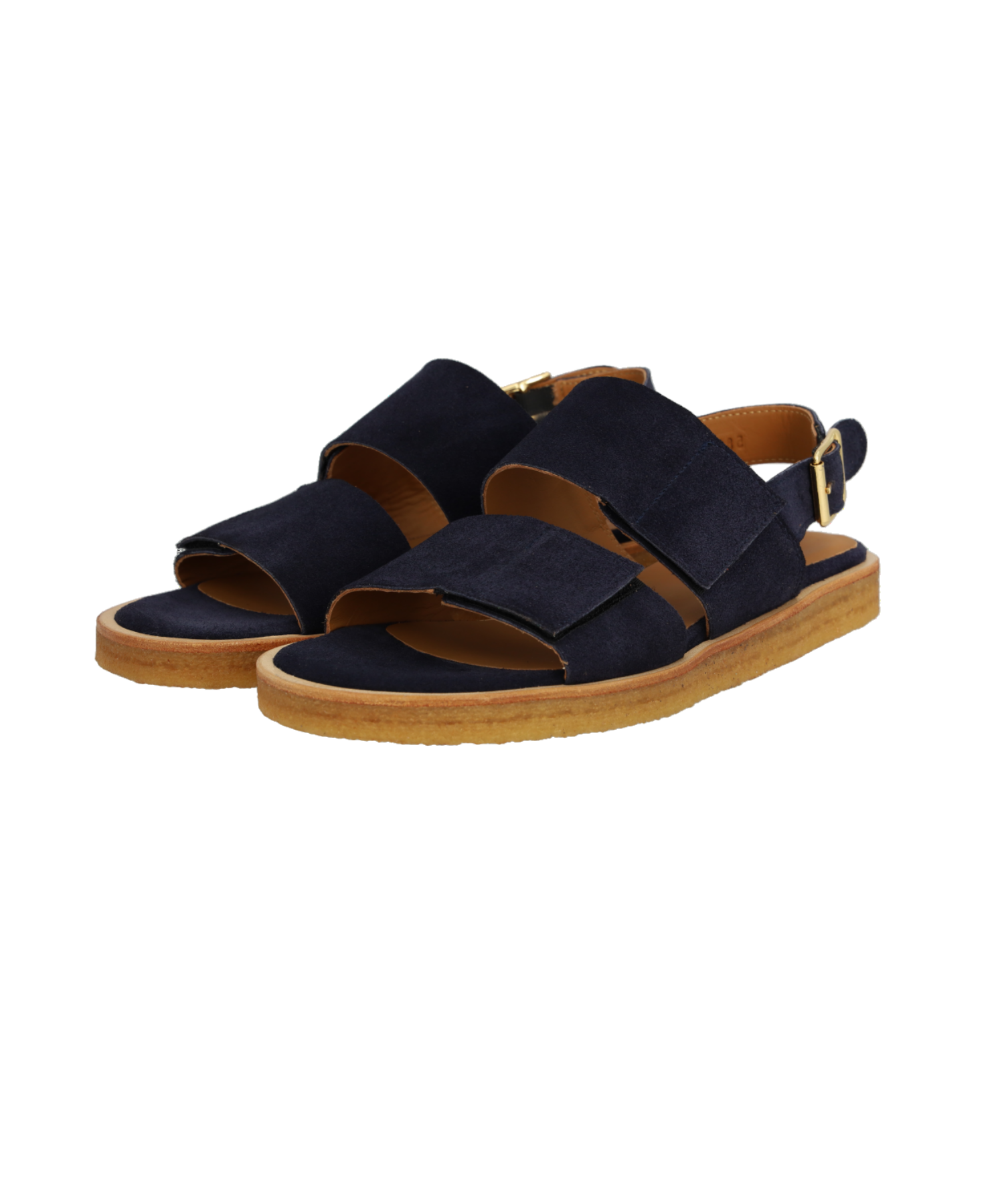 Angulus - Navy blå damesandal