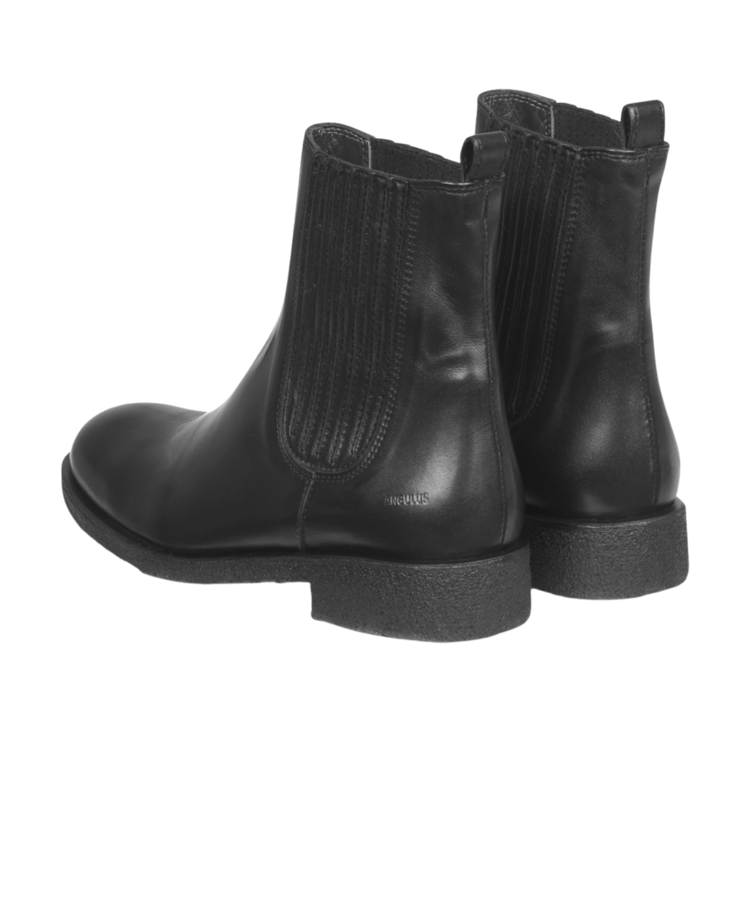 Angulus - Sort Chelseastøvle til dame