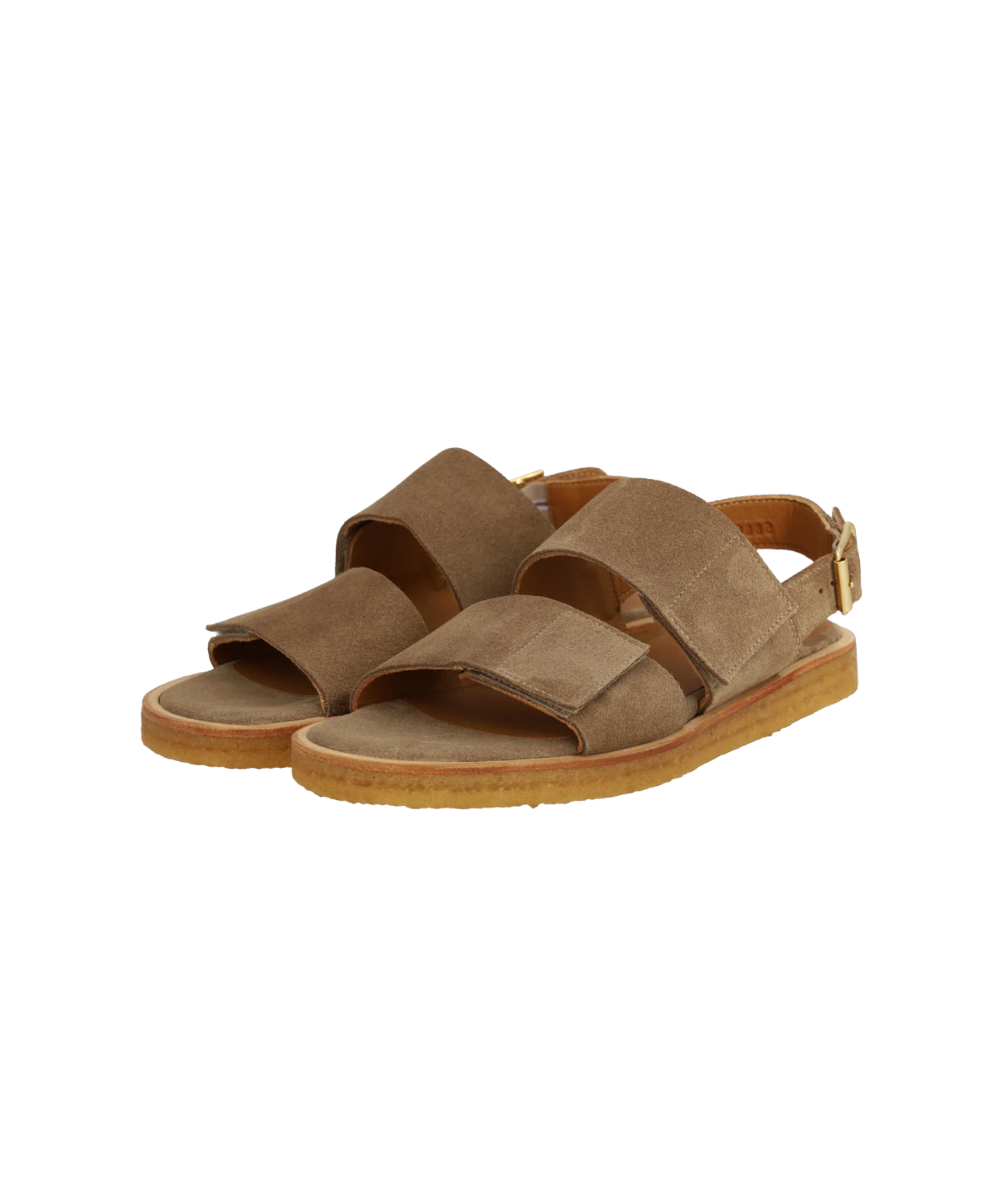 Angulus - Dame sandal i ruskind
