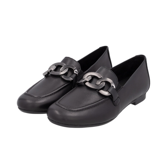 Remonte - Sort loafers
