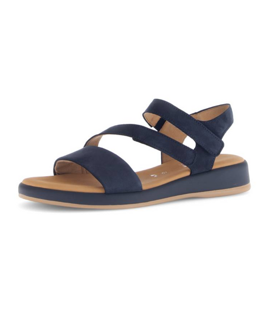 Gabor - Nubuk Sandal med velcro