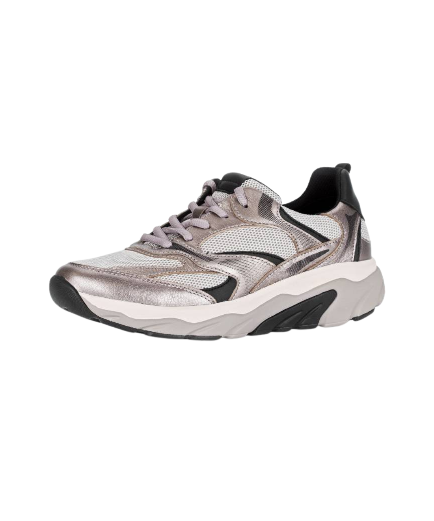 Gabor Rollingsoft - Damesneakers mesh/metal