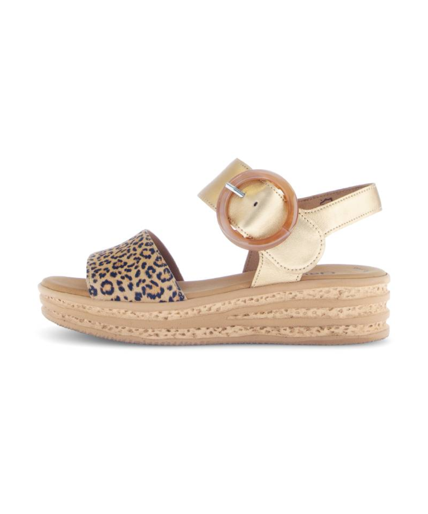 Gabor - Sandal med leopard