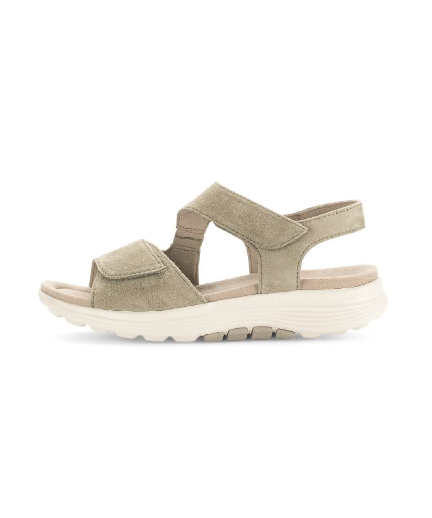 Gabor Rollingsoft - Lys sandal med velcro