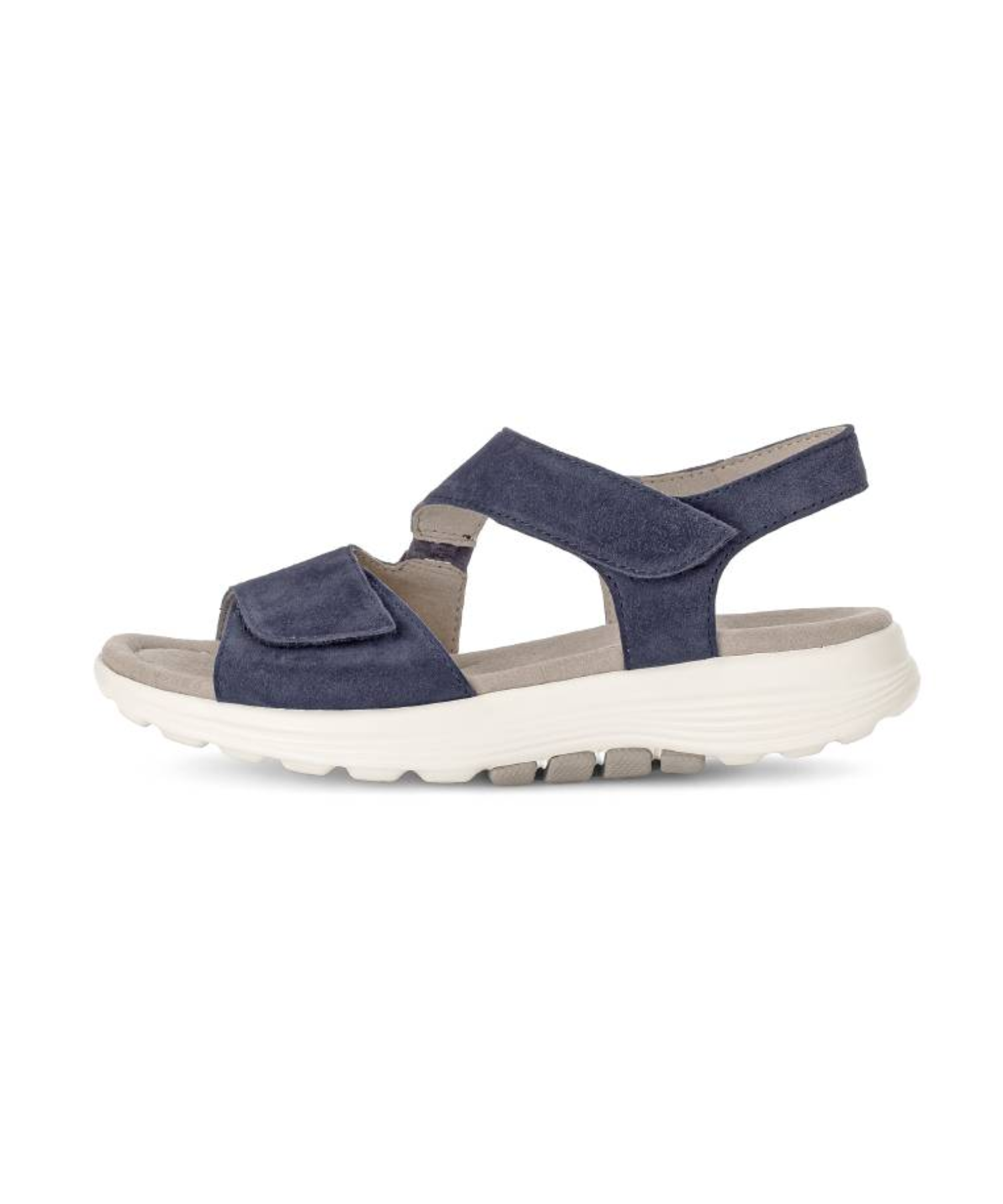 Gabor Rollingsoft - Blå sandal med velcro
