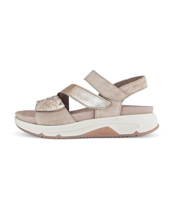 Gabor Rollingsoft - Lys sandal