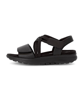 Gabor Rollingsoft - Sort damesandal